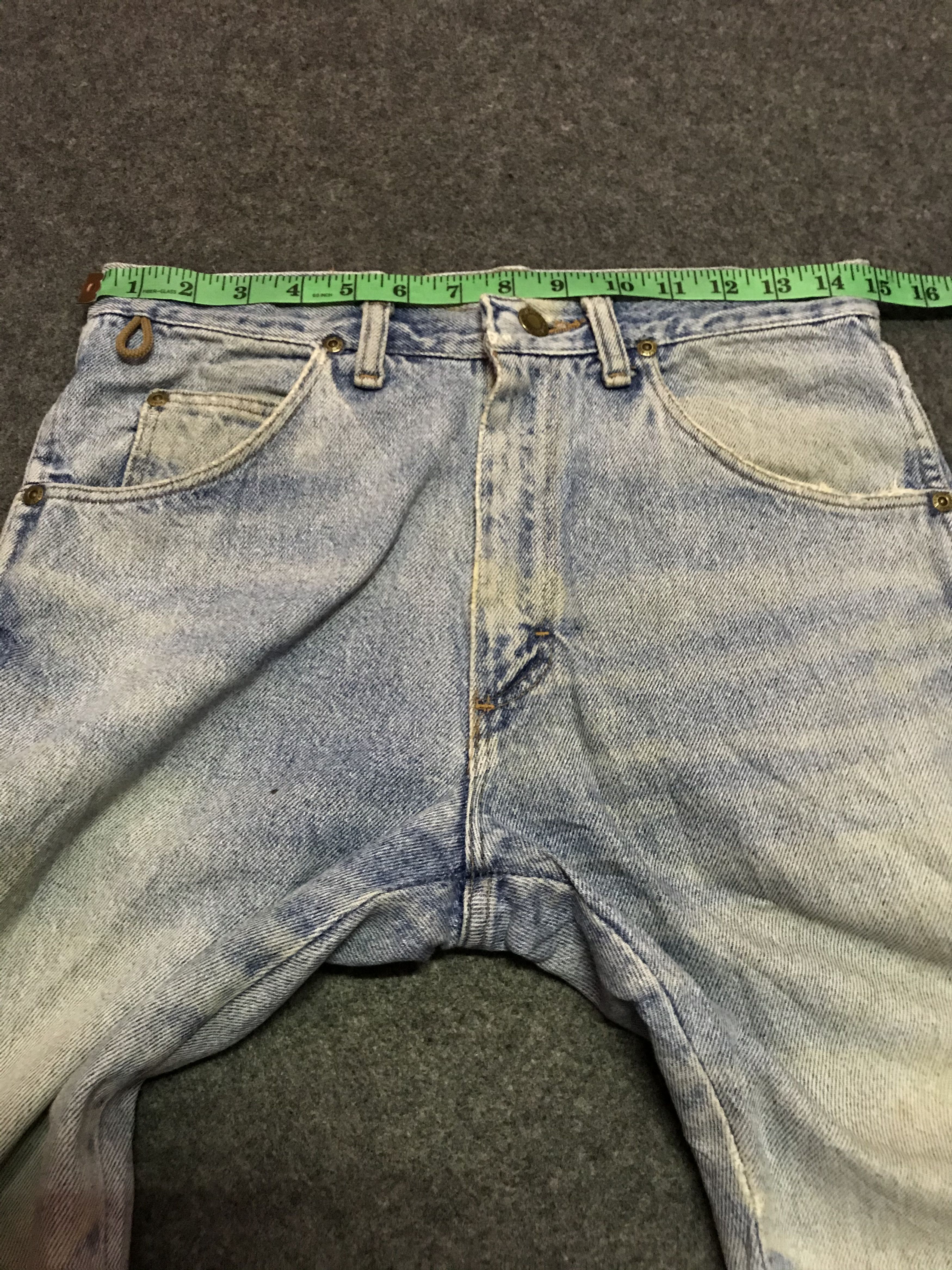 Vintage × Wrangler Distressed Wrangler Vintage Jeans Size US 30 / EU 46 - 3 Thumbnail