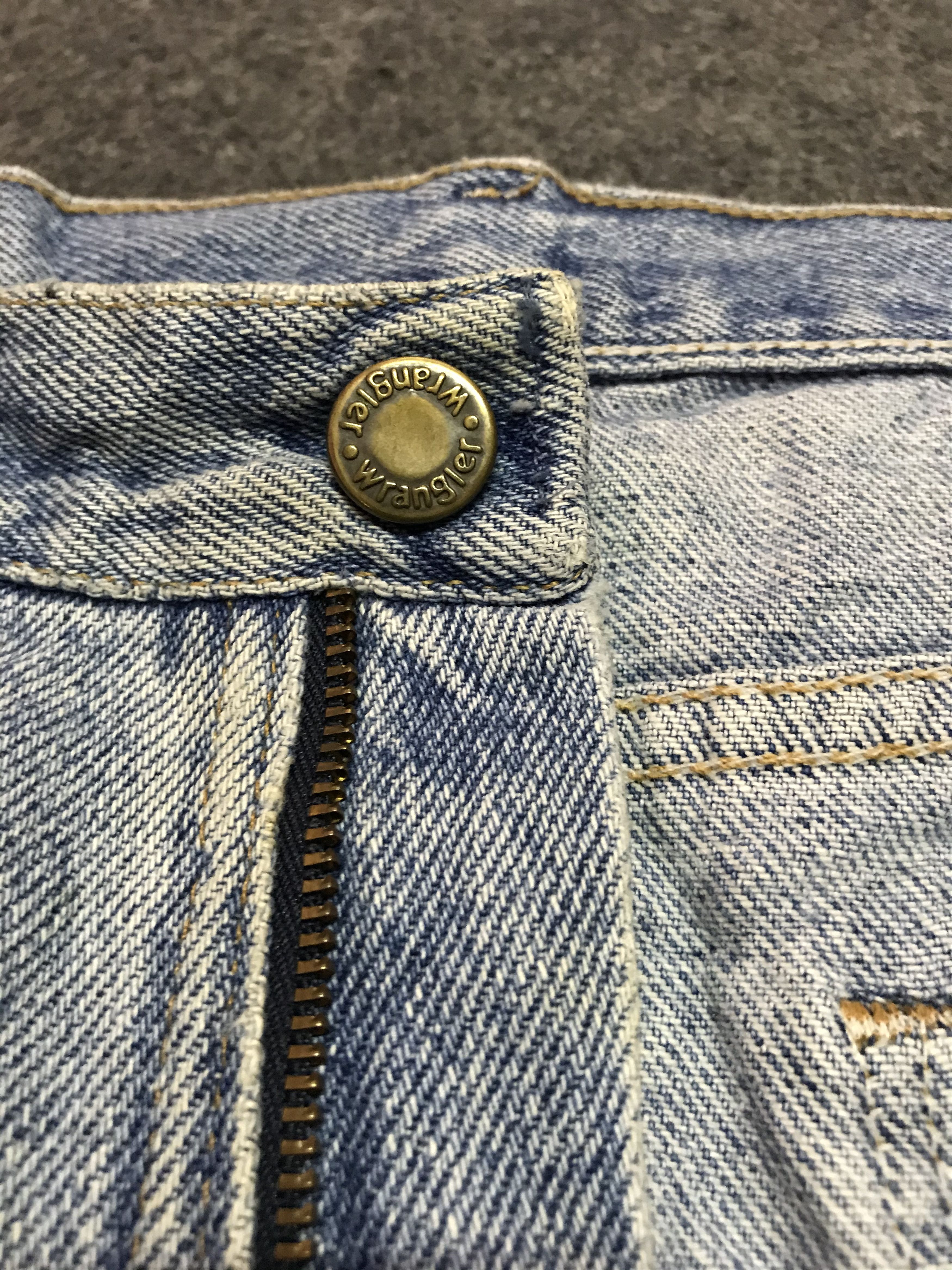 Vintage × Wrangler Distressed Wrangler Vintage Jeans Size US 30 / EU 46 - 10 Thumbnail