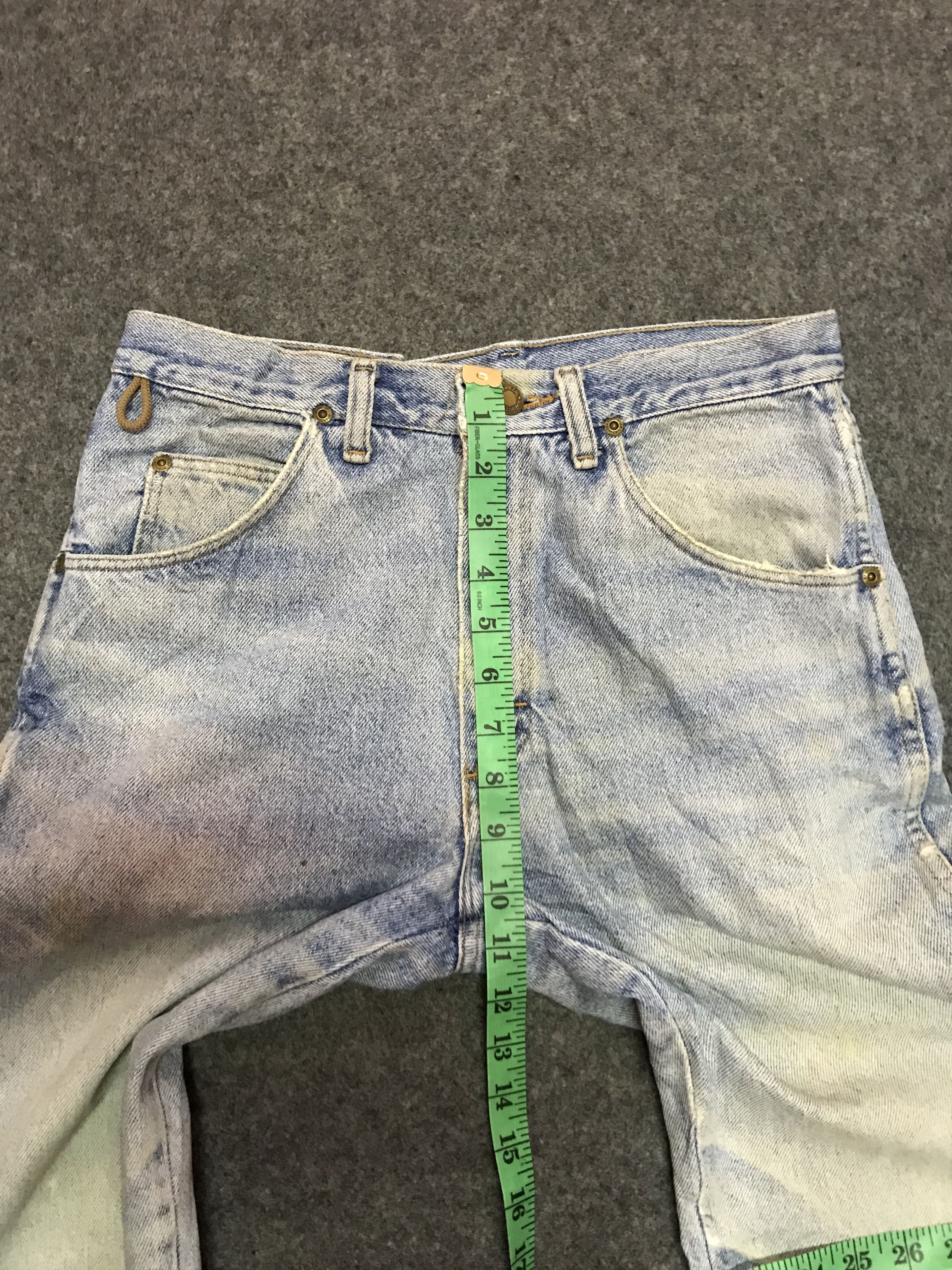 Vintage × Wrangler Distressed Wrangler Vintage Jeans Size US 30 / EU 46 - 4 Thumbnail