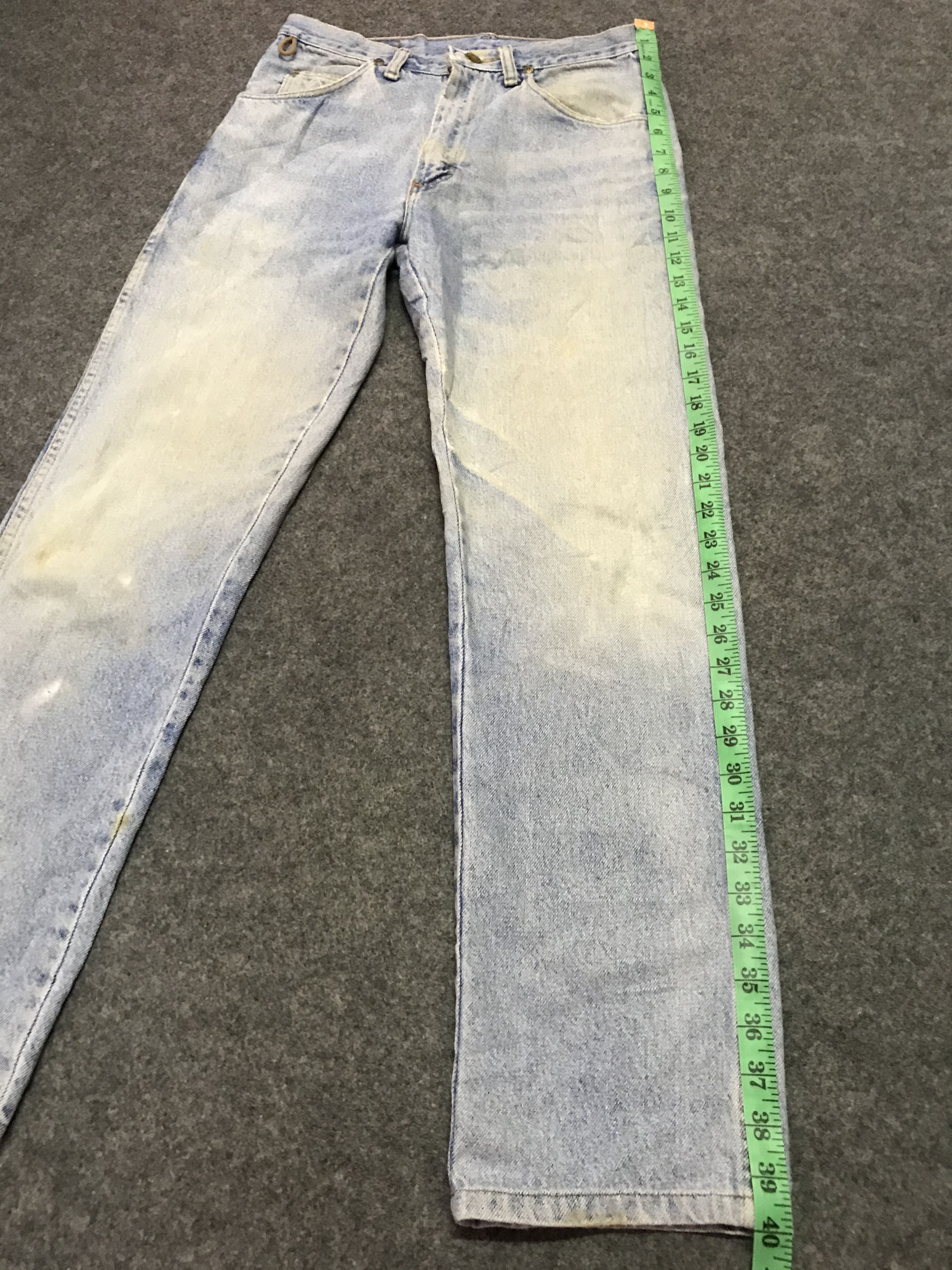 Vintage × Wrangler Distressed Wrangler Vintage Jeans Size US 30 / EU 46 - 7 Thumbnail