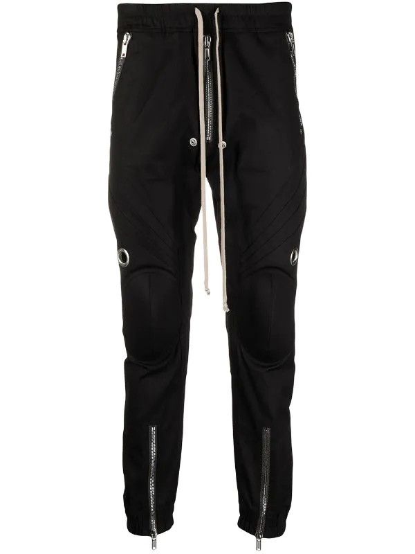 image of Rick Owens Moto Joggers Te Eu48 in Black, Men's (Size 32)