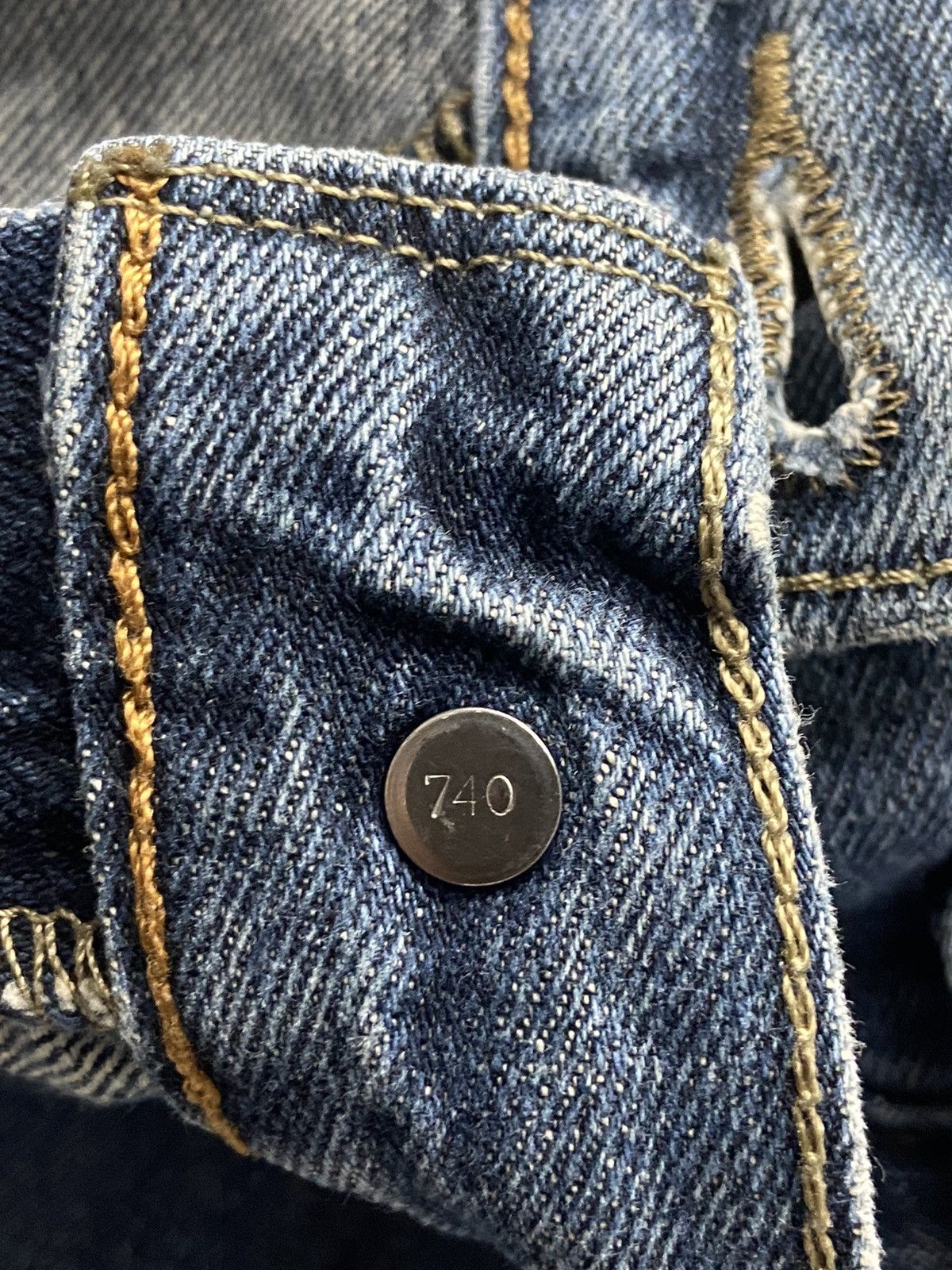 Levi's × Vintage Vintage Levi’s 514 Slim Straight Blue Wash Denim Pants Size US 34 / EU 50 - 22 Thumbnail