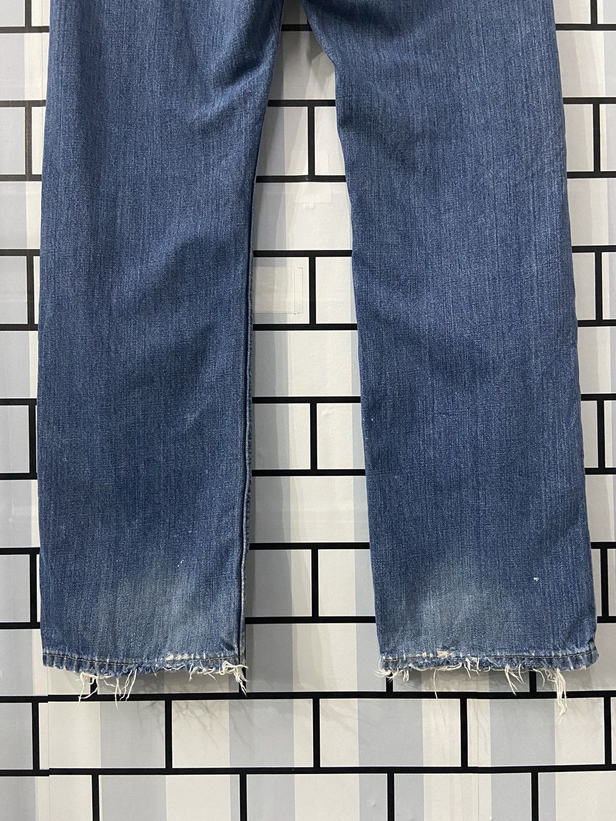 Levi's × Vintage Vintage Levi’s 514 Slim Straight Blue Wash Denim Pants Size US 34 / EU 50 - 13 Thumbnail