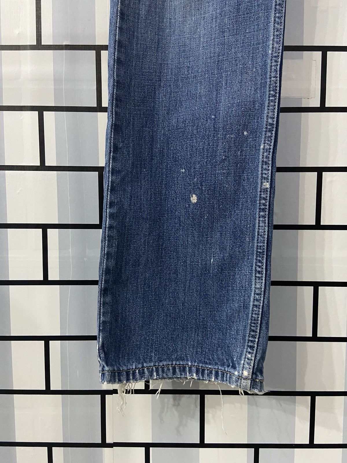 Levi's × Vintage Vintage Levi’s 514 Slim Straight Blue Wash Denim Pants Size US 34 / EU 50 - 6 Thumbnail