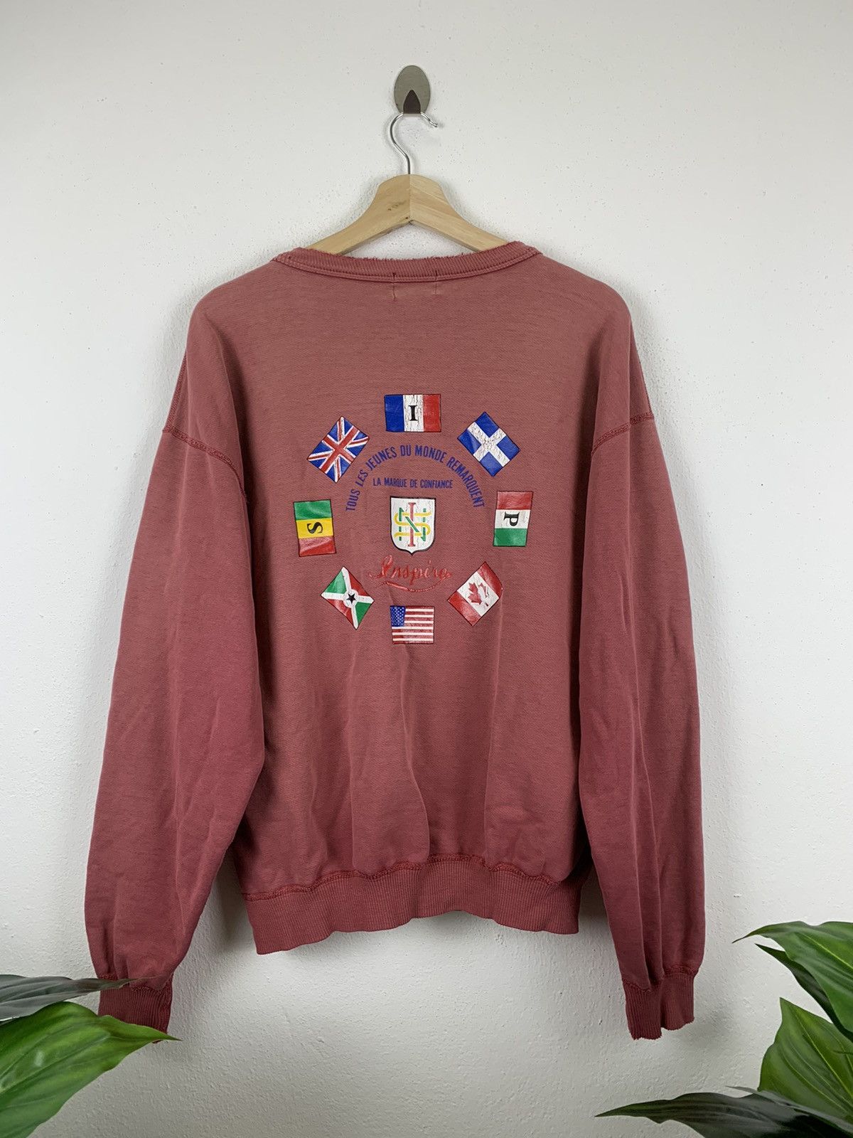 image of Bigi Inspire Sweatshirt in Faded Maroon, Men's (Size Large)