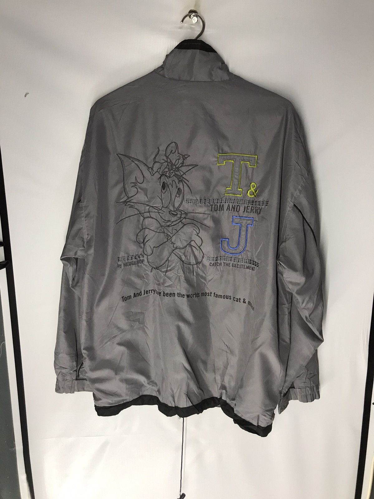 Cartoon Network × Japanese Brand Tom&jerry windbreaker back embroidered picture by hedgehop Size US XL / EU 56 / 4 - 9 Thumbnail