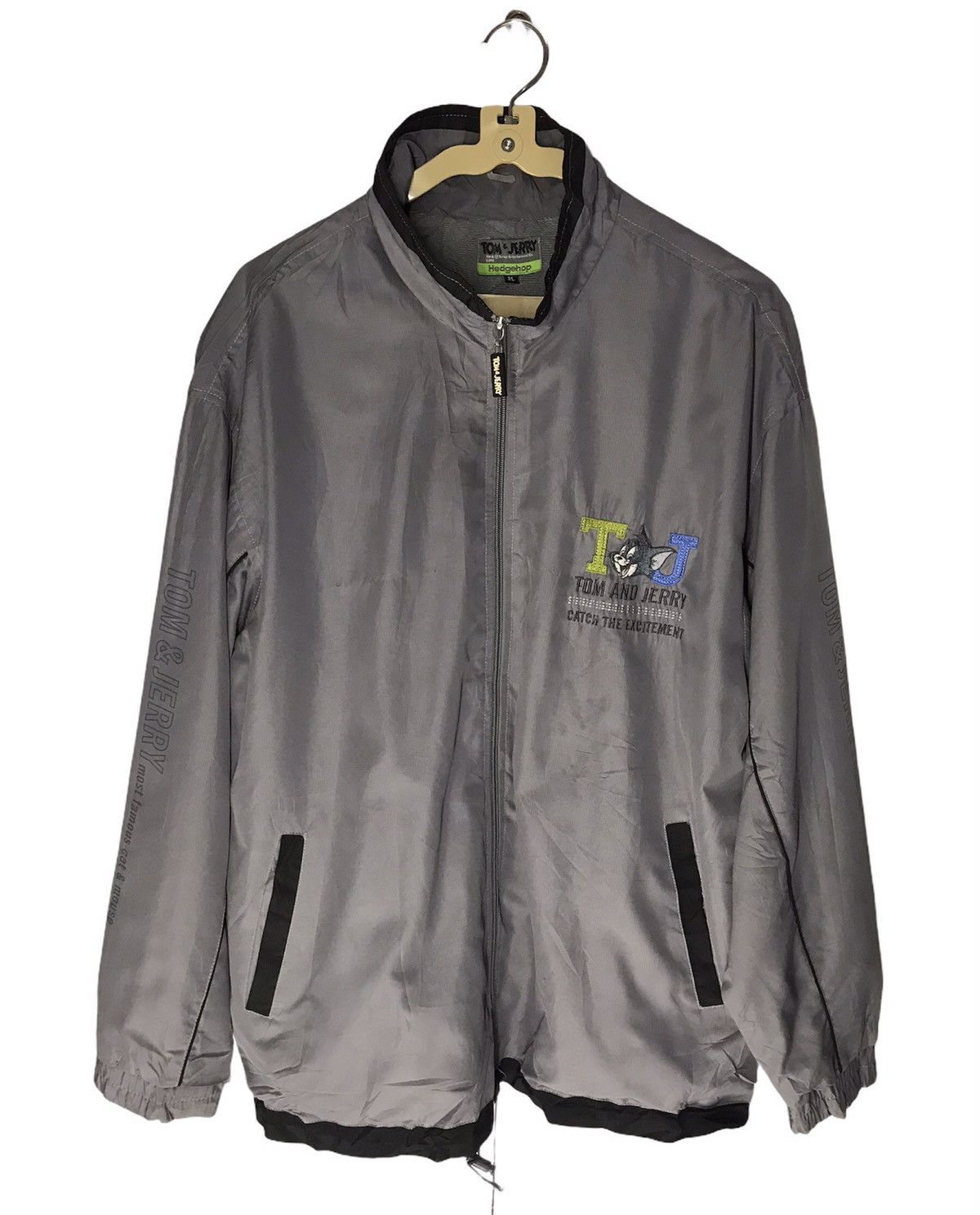 Cartoon Network × Japanese Brand Tom&jerry windbreaker back embroidered picture by hedgehop Size US XL / EU 56 / 4 - 2 Thumbnail