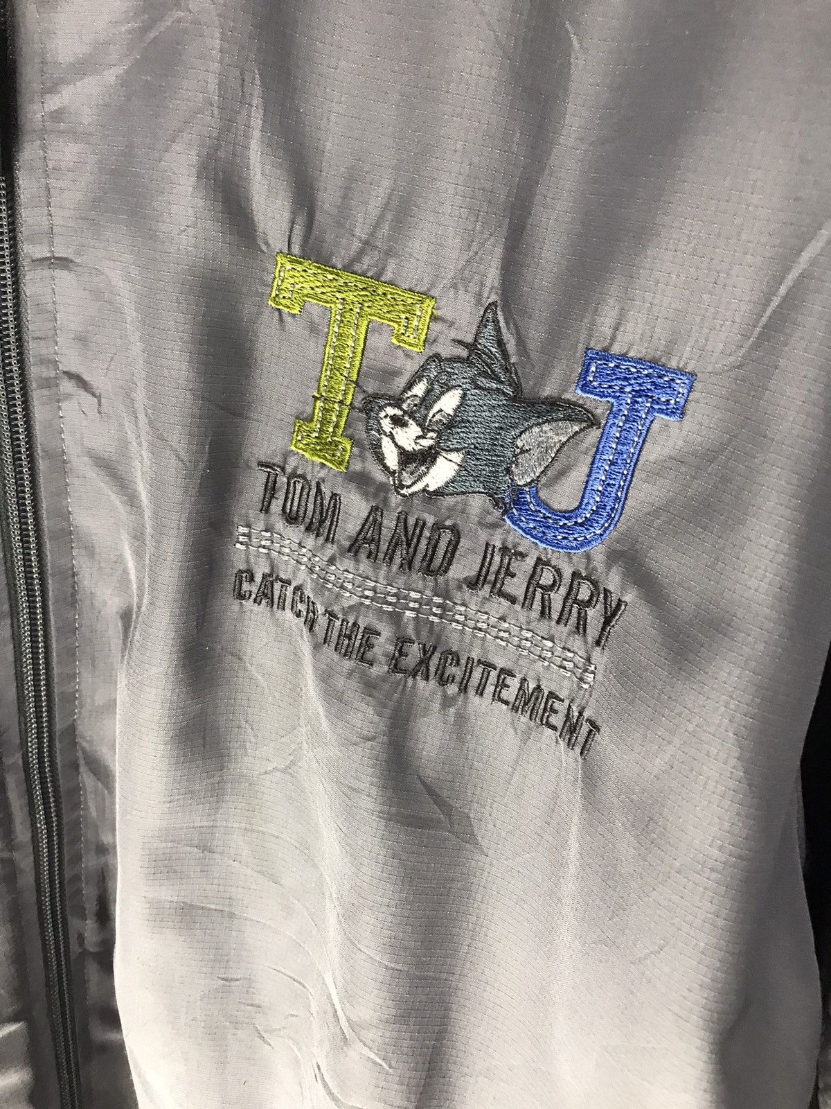 Cartoon Network × Japanese Brand Tom&jerry windbreaker back embroidered picture by hedgehop Size US XL / EU 56 / 4 - 5 Thumbnail