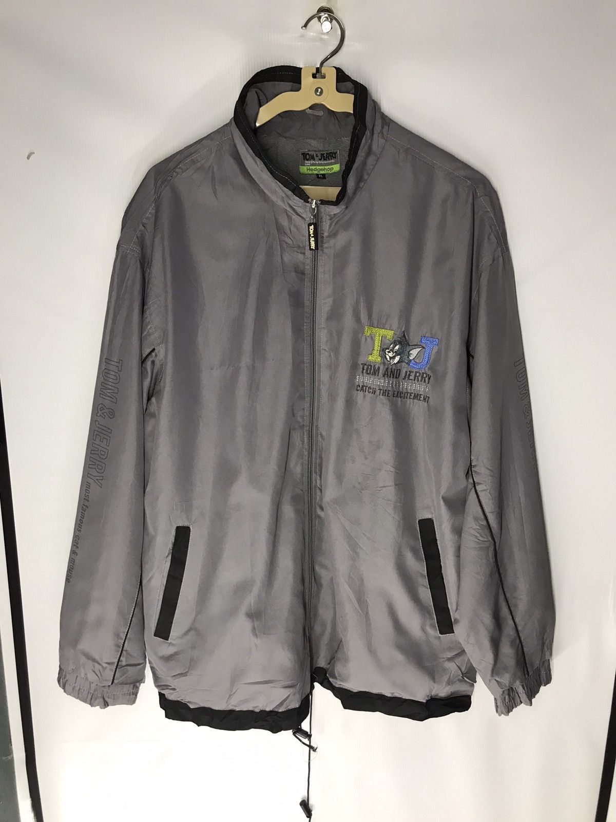 Cartoon Network × Japanese Brand Tom&jerry windbreaker back embroidered picture by hedgehop Size US XL / EU 56 / 4 - 8 Thumbnail