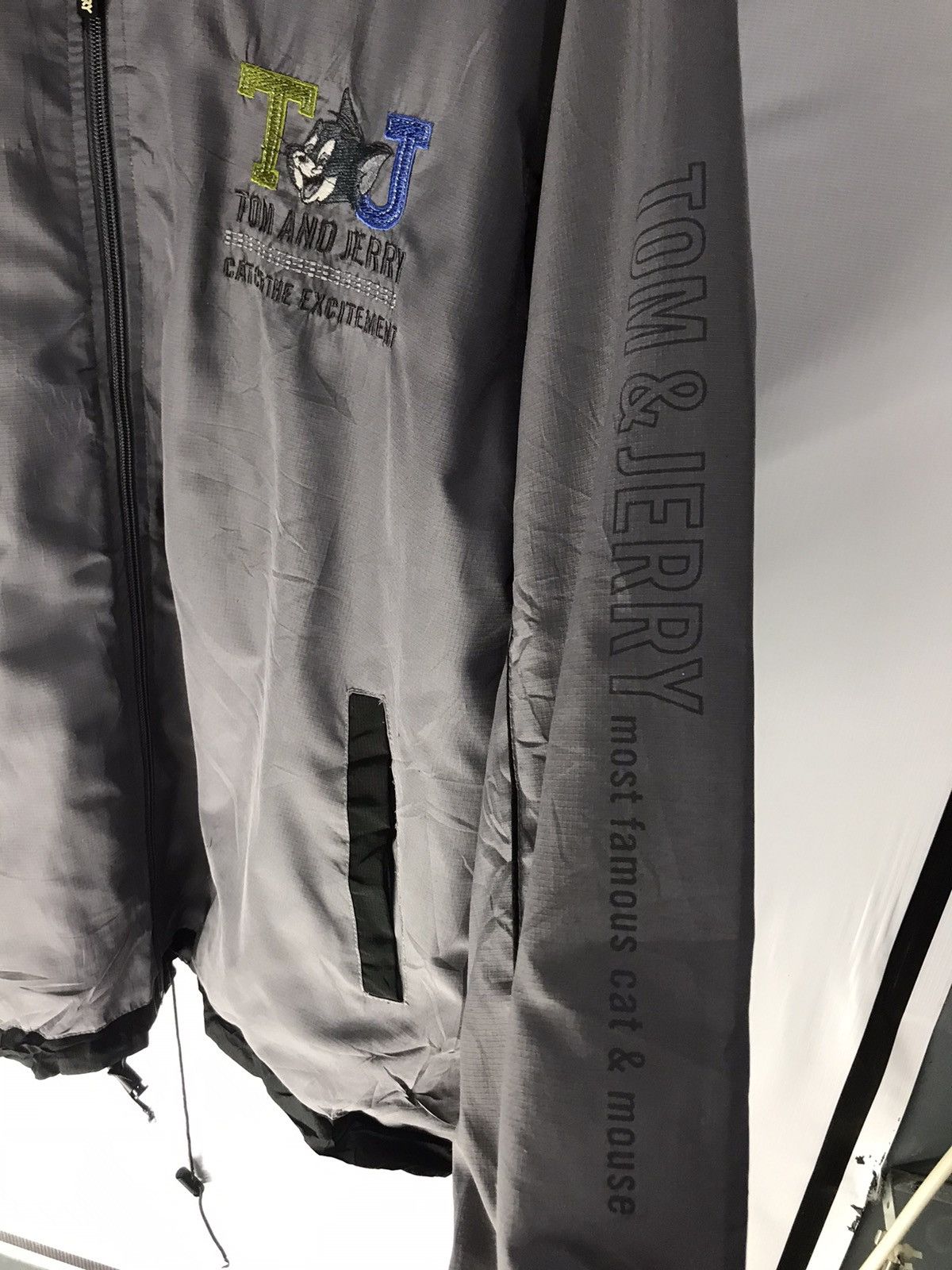 Cartoon Network × Japanese Brand Tom&jerry windbreaker back embroidered picture by hedgehop Size US XL / EU 56 / 4 - 7 Thumbnail