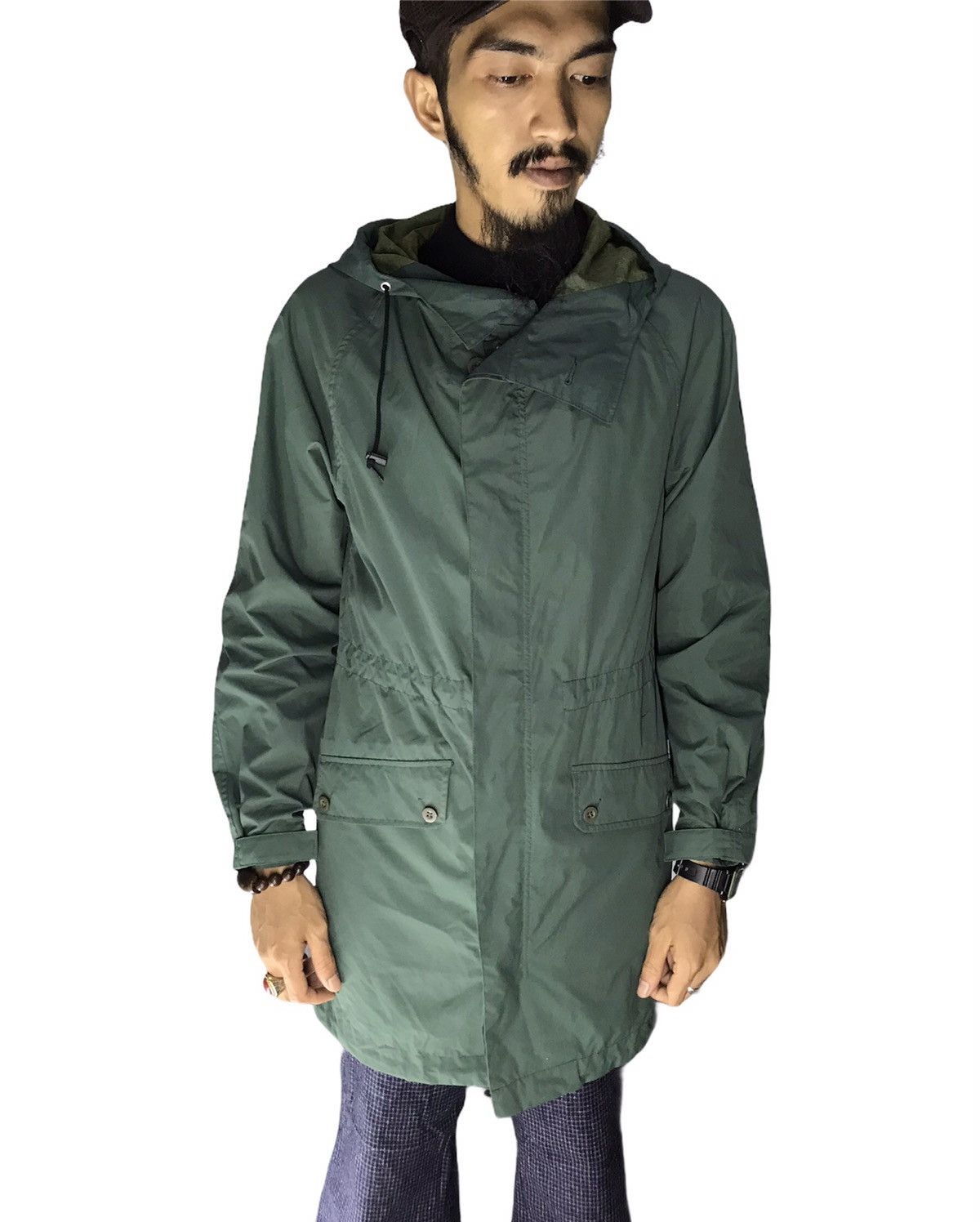 Margaret Howell × Vintage 🔥offer 🔥MHL (Margeret Howell)rain coat with hoodie Size US M / EU 48-50 / 2 - 4 Thumbnail