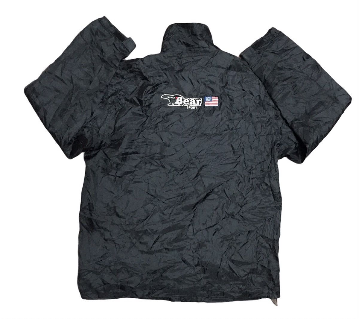 Japanese Brand World bear sport windbreaker zipper Size US L / EU 52-54 / 3 - 2 Thumbnail