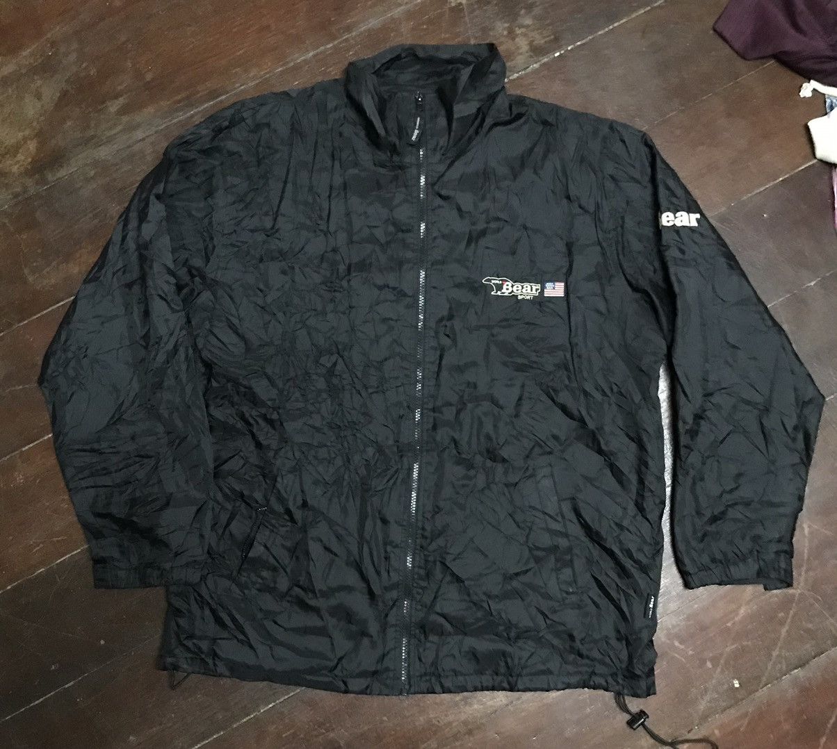 Japanese Brand World bear sport windbreaker zipper Size US L / EU 52-54 / 3 - 6 Thumbnail
