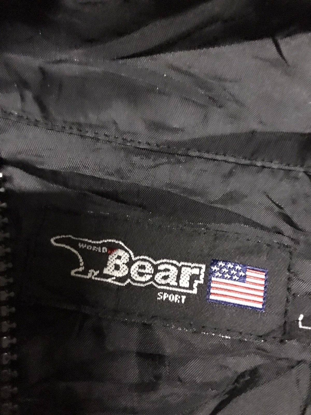 Japanese Brand World bear sport windbreaker zipper Size US L / EU 52-54 / 3 - 3 Thumbnail