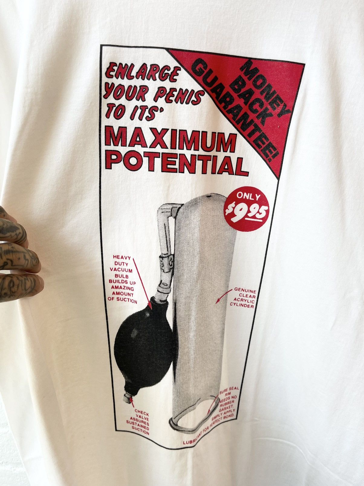 Vintage Vintage PENIS ENLARGER PUMP SHIRT SEX PORN 4GSELLER Size US XXL / EU 58 / 5 - 2 Thumbnail