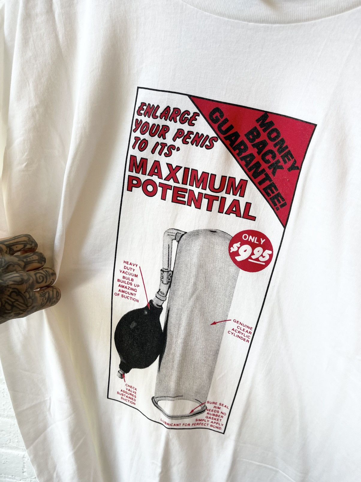 Vintage Vintage PENIS ENLARGER PUMP SHIRT SEX PORN 4GSELLER Size US XXL / EU 58 / 5 - 5 Thumbnail