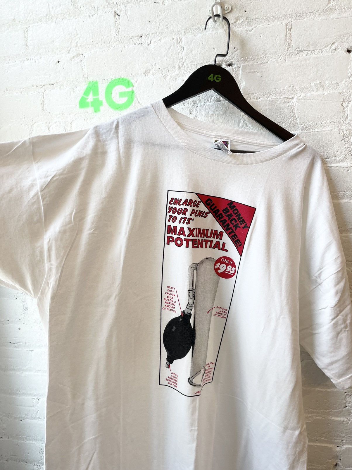 Vintage Vintage PENIS ENLARGER PUMP SHIRT SEX PORN 4GSELLER Size US XXL / EU 58 / 5 - 4 Thumbnail