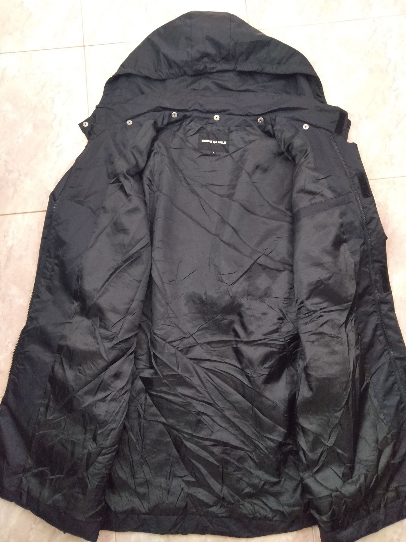 Comme Ca Ism × Designer × Japanese Brand COMME CA WALK Zipper Windbreaker Jacket Hoodie Size US M / EU 48-50 / 2 - 12 Thumbnail