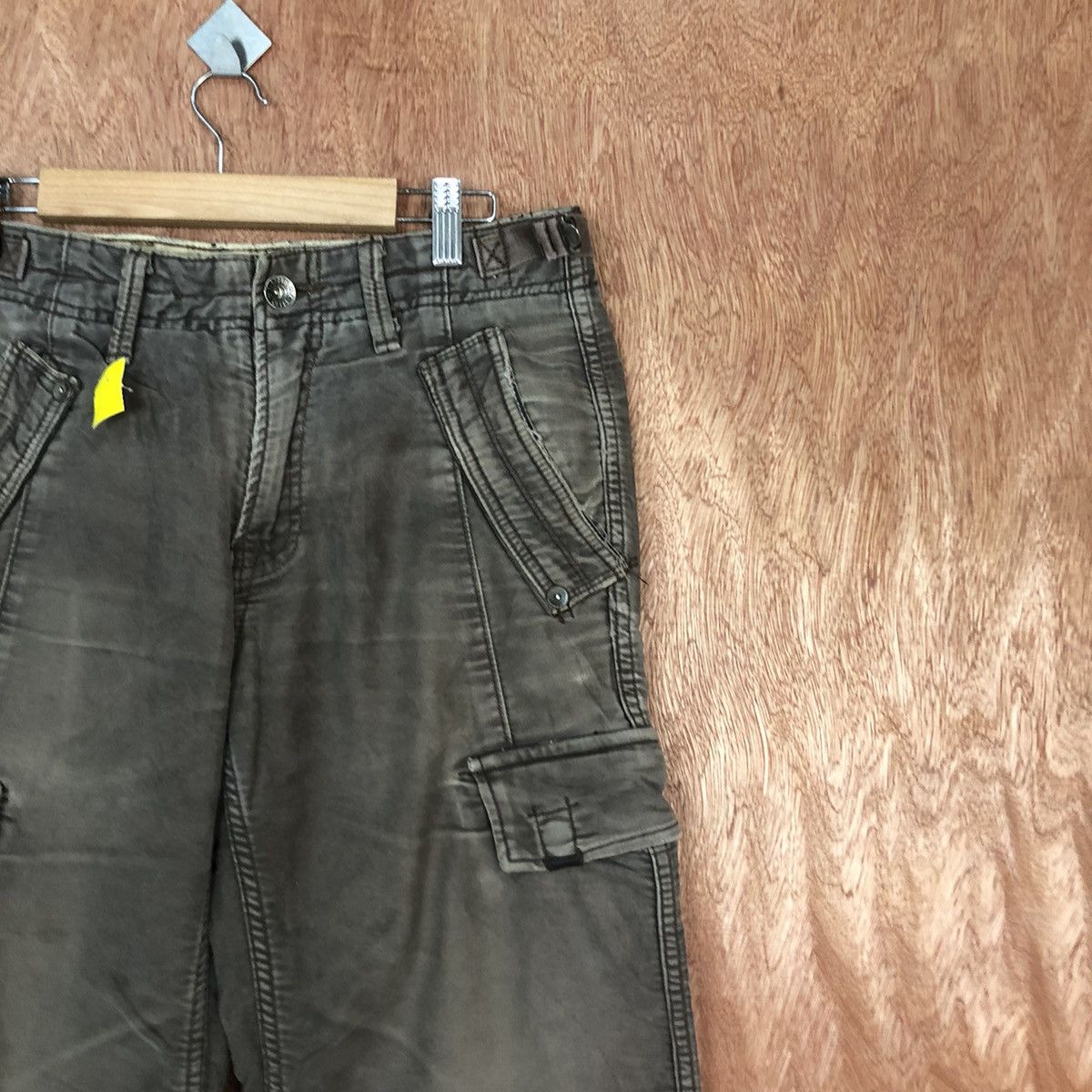 Japanese Brand DL Zbrand Brown Multipocket Cargo Pants #2638 Size US 30 / EU 46 - 5 Thumbnail