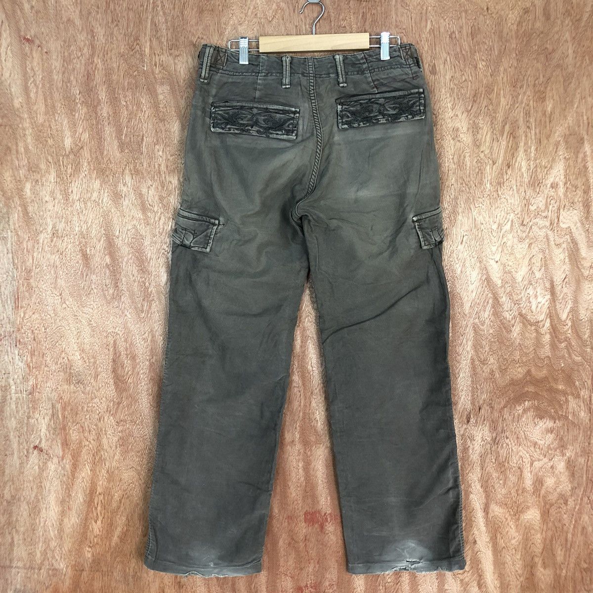 Japanese Brand DL Zbrand Brown Multipocket Cargo Pants #2638 Size US 30 / EU 46 - 10 Thumbnail