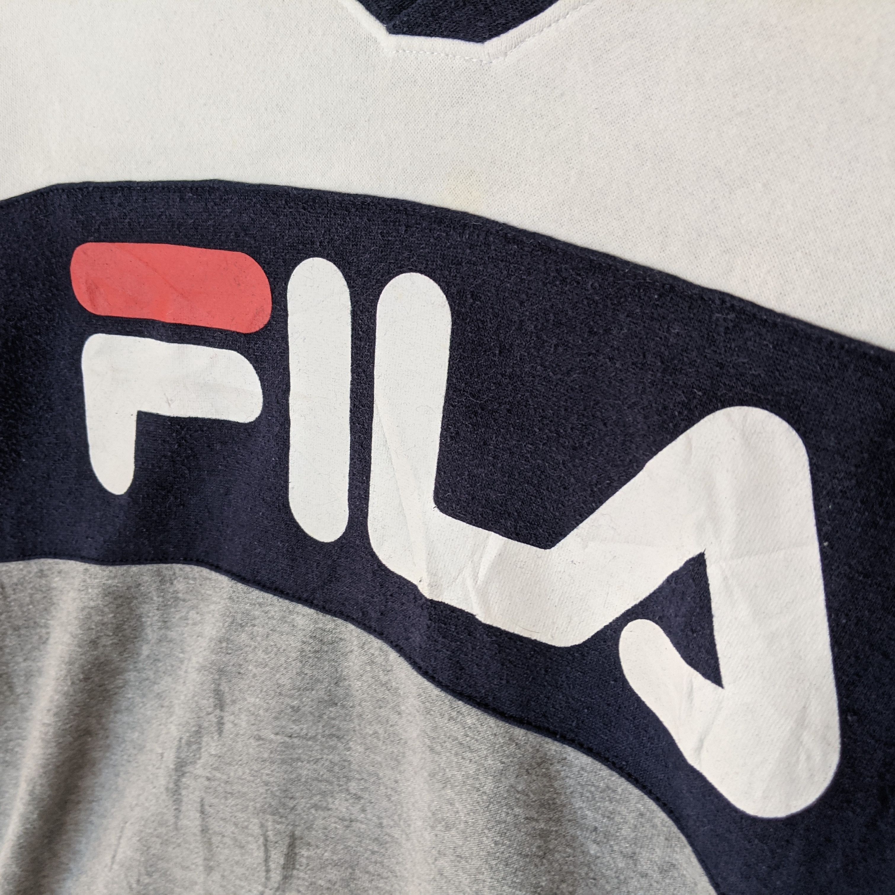 Fila FILA Big Logo Spell Out Jumper Sweatshirt Size US L / EU 52-54 / 3 - 5 Thumbnail