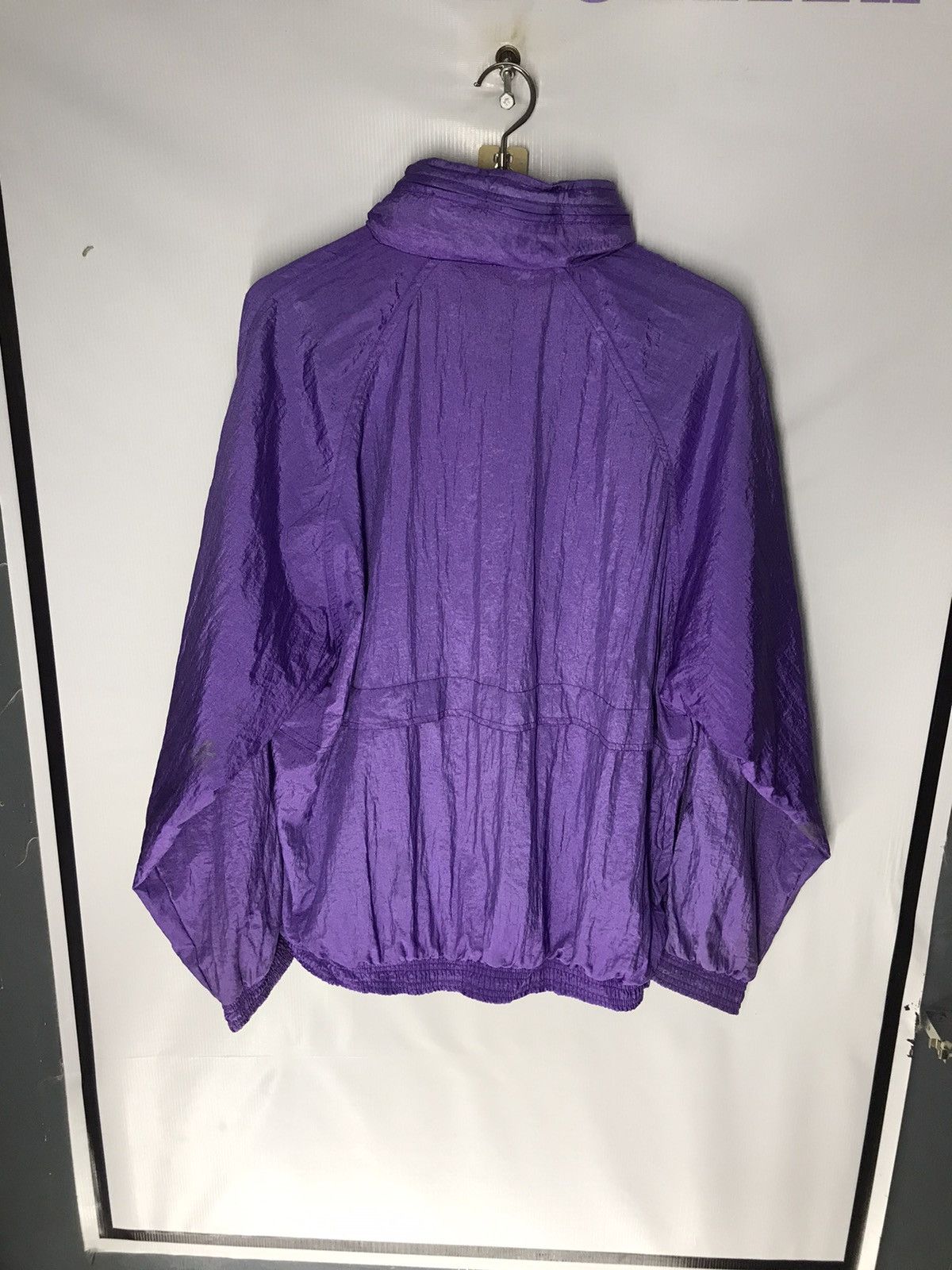 Dunlop × Vintage Vintage windbreaker Dunlop hidden hoodie Size US L / EU 52-54 / 3 - 8 Thumbnail