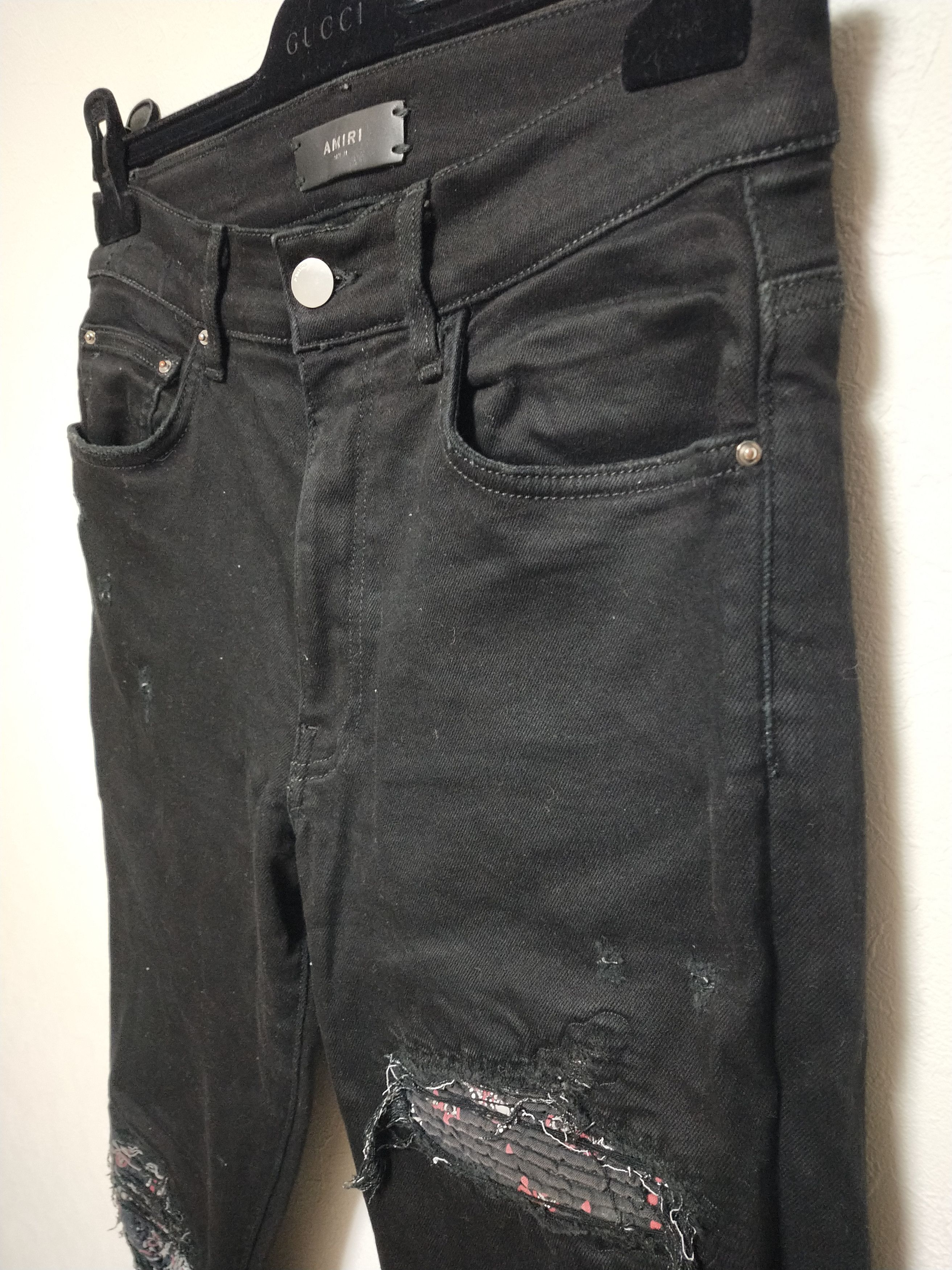 Amiri Bandana MX1 Jeans Size US 31 - 4 Thumbnail