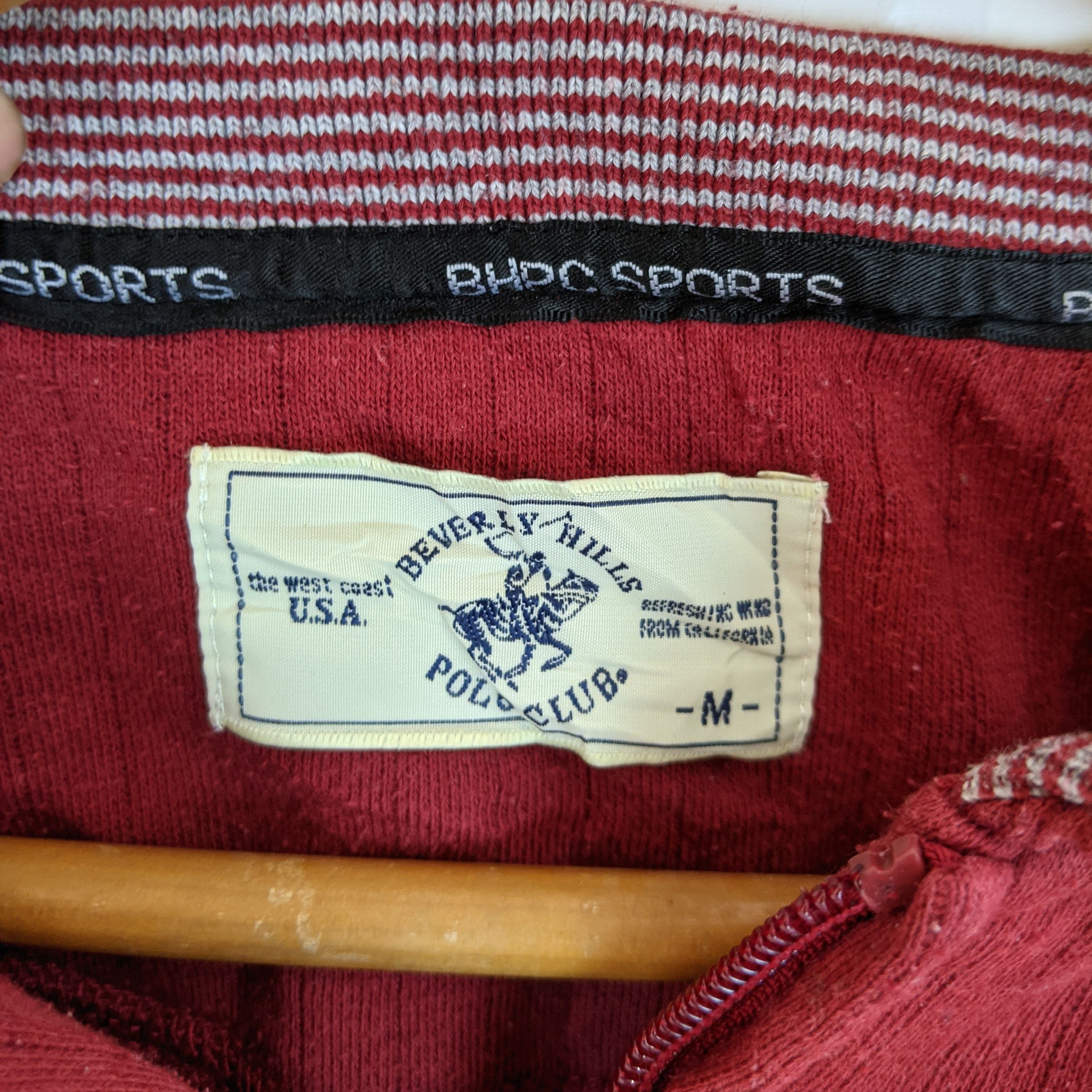 Beverly Hills Polo Club Vintage BHPC Jumper Sweatshirt Size US M / EU 48-50 / 2 - 9 Thumbnail