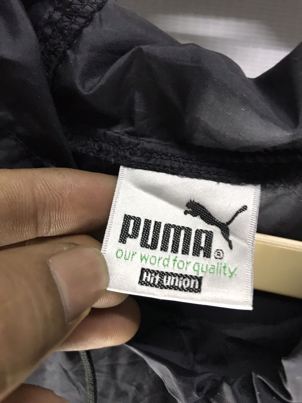 Japanese Brand × Puma × Vintage Puma running windbreaker with hoodie Size US M / EU 48-50 / 2 - 3 Thumbnail