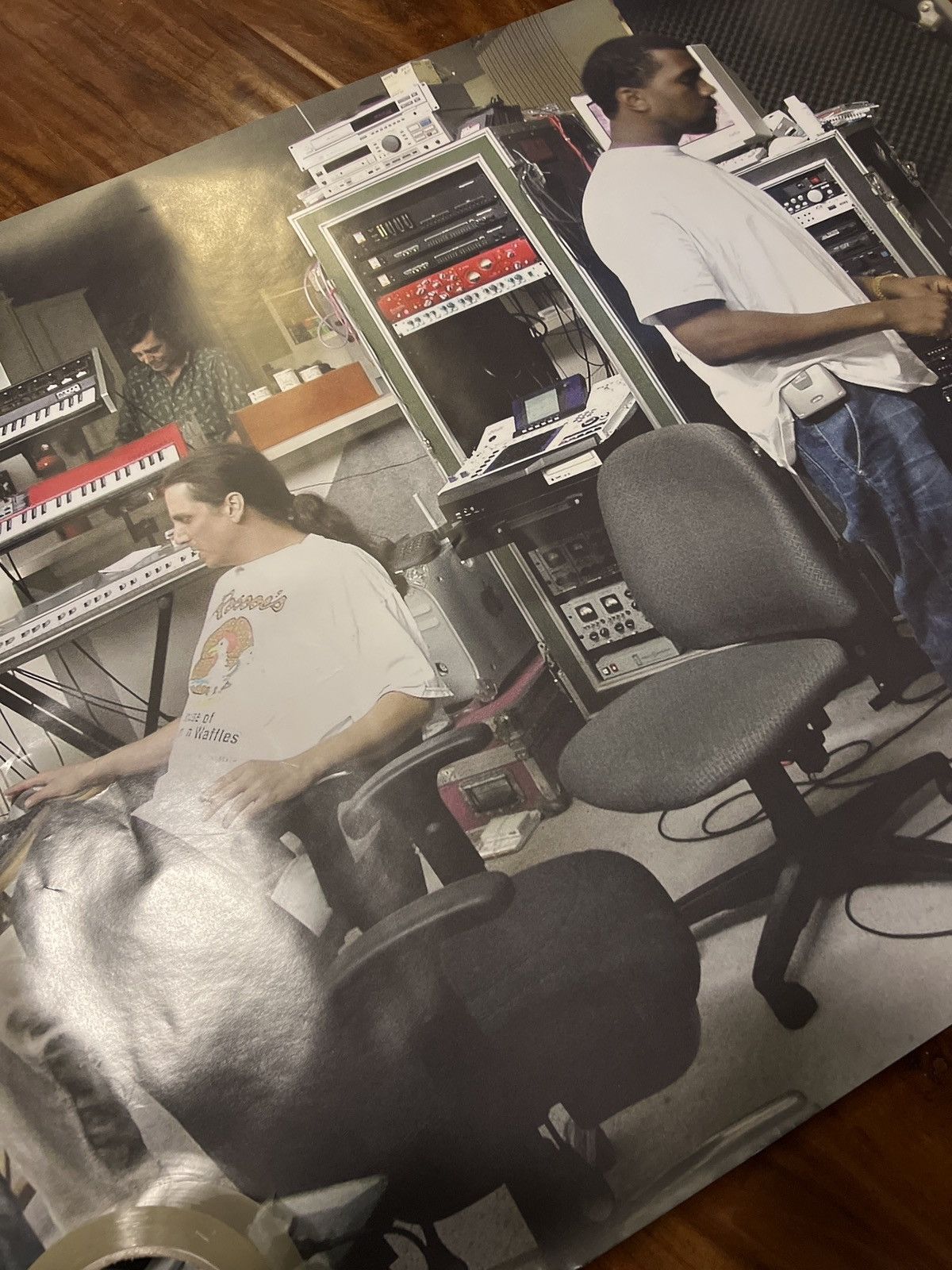 Kanye West Kanye west & mike dean studio poster Size ONE SIZE - 2 Thumbnail