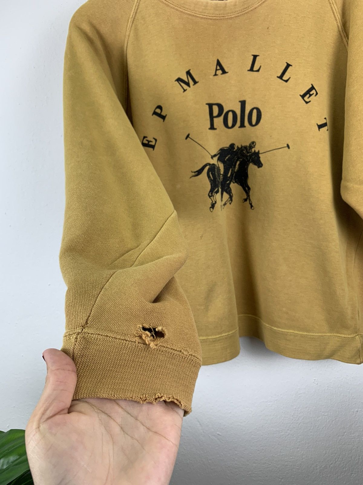 Polo Ralph Lauren VINTAGE POLO EP MALLET BIG LOGO SWEATSHIRT Size US M / EU 48-50 / 2 - 9 Thumbnail