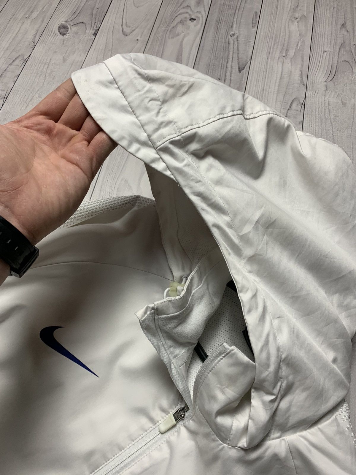 Chelsea Soccer × Nike Nike Chelsea jacket parka size XL white Size US XL / EU 56 / 4 - 8 Thumbnail