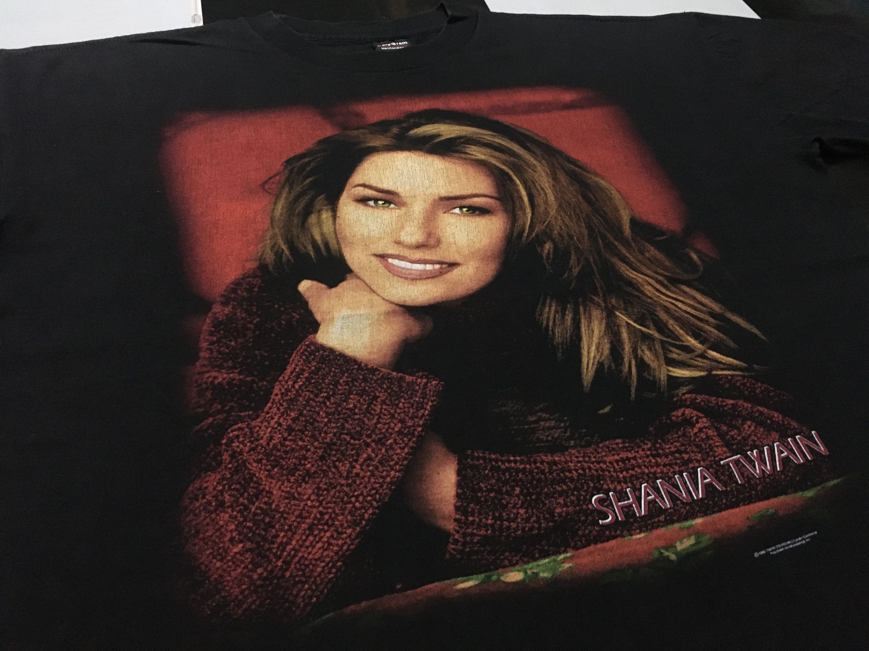 Band Tees × Vintage 🔥 Vintage Shania Twains Shirt 1998 PolyGram Merchandising Size US L / EU 52-54 / 3 - 1 Thumbnail