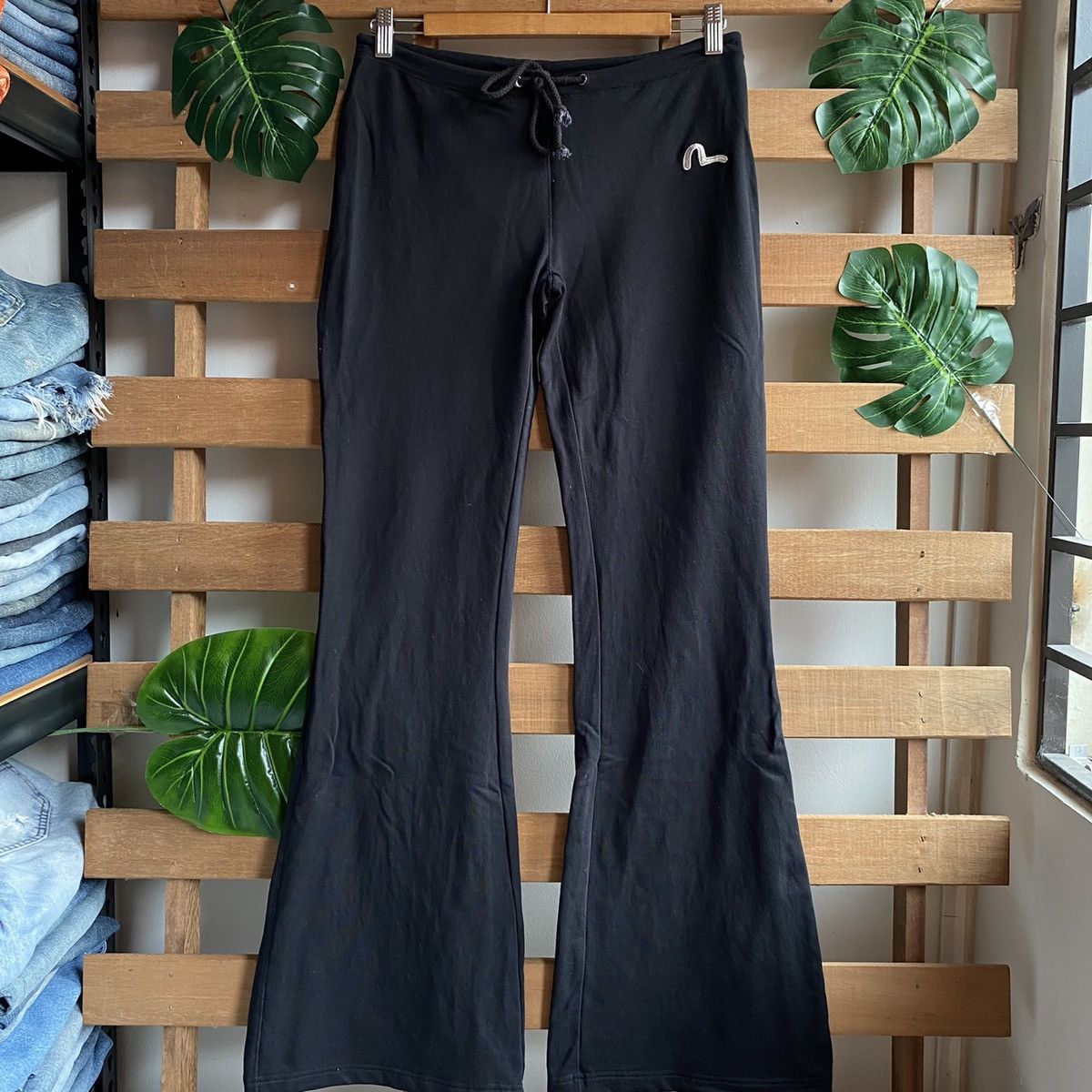 Evisu Evisu Donna Embroidered Flare Pants Size US 29 - 7 Thumbnail