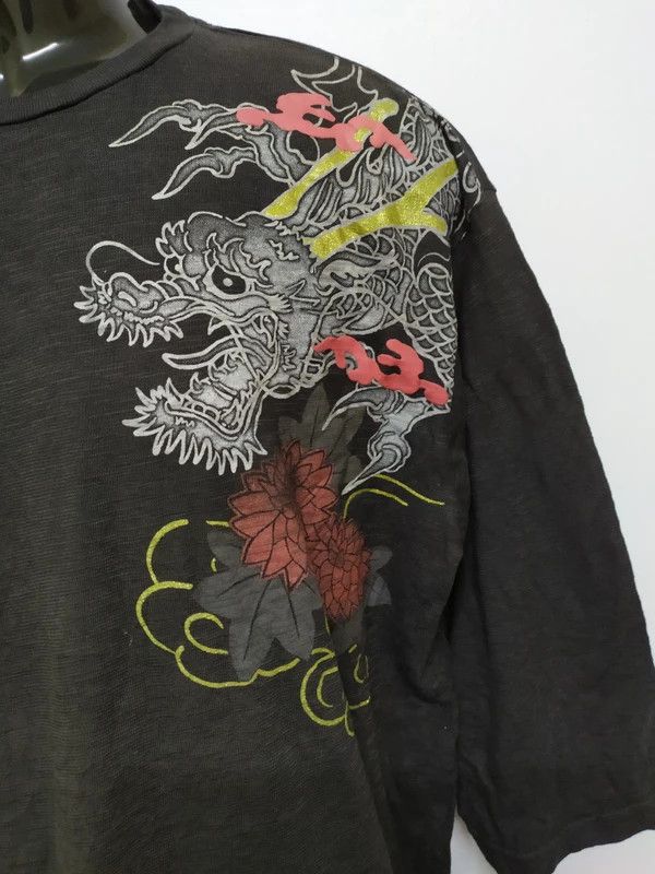 Vintage Dragon Sukajan Baggy shirts Size US XL / EU 56 / 4 - 4 Thumbnail