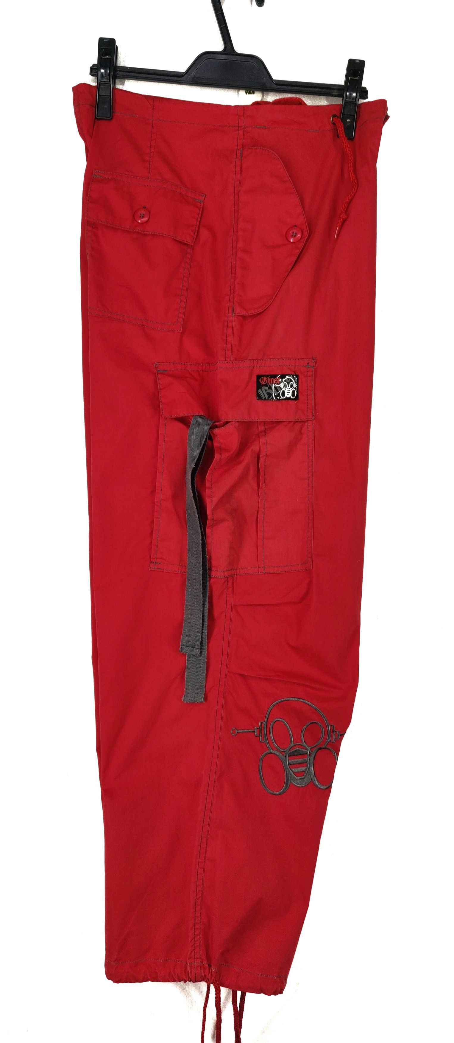 Japanese Brand Japanese Brand Ghost Devil Bondages Cargo Pants Size US 28 / EU 44 - 2 Thumbnail