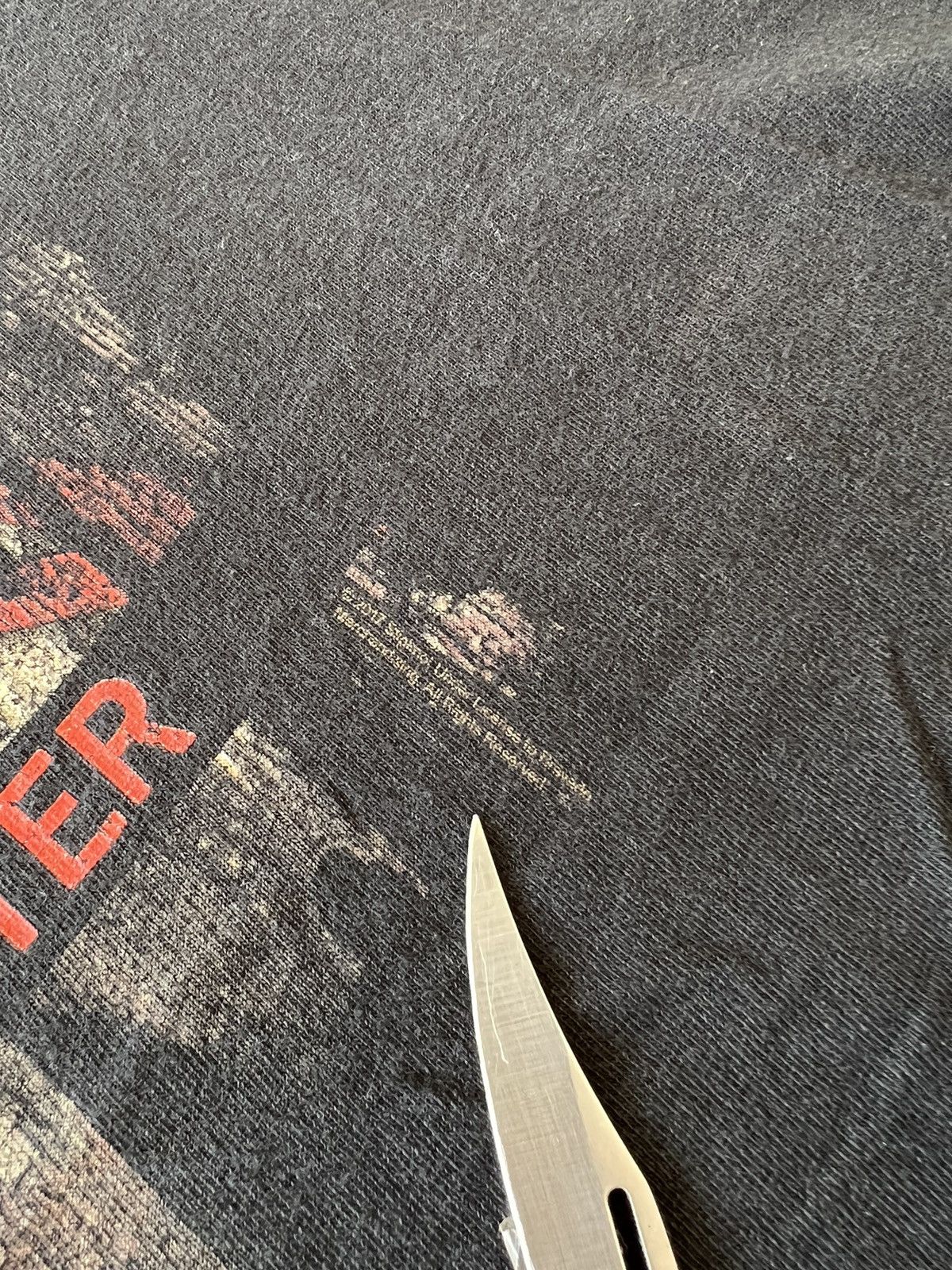 Band Tees Vintage 2017 Slipknot Promo Black Tee (Stone Sour Korn) Size US XL / EU 56 / 4 - 7 Thumbnail