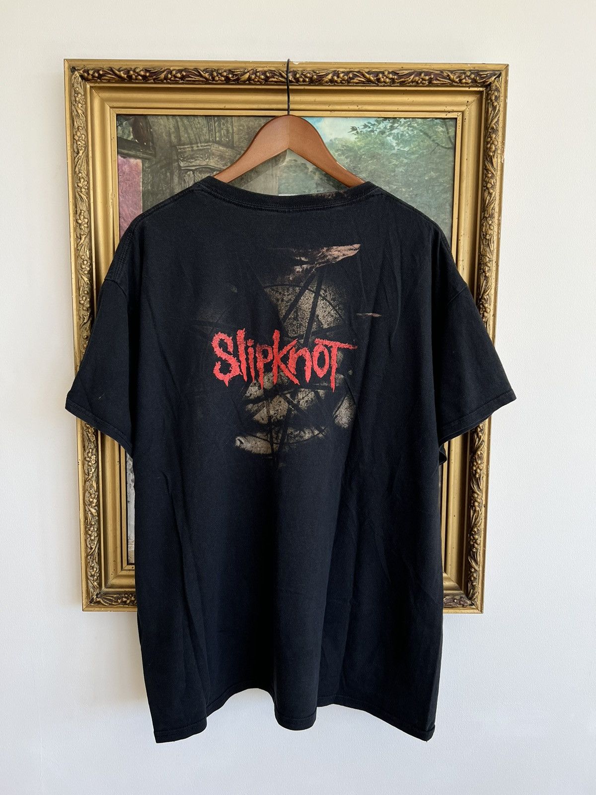 Band Tees Vintage 2017 Slipknot Promo Black Tee (Stone Sour Korn) Size US XL / EU 56 / 4 - 2 Thumbnail