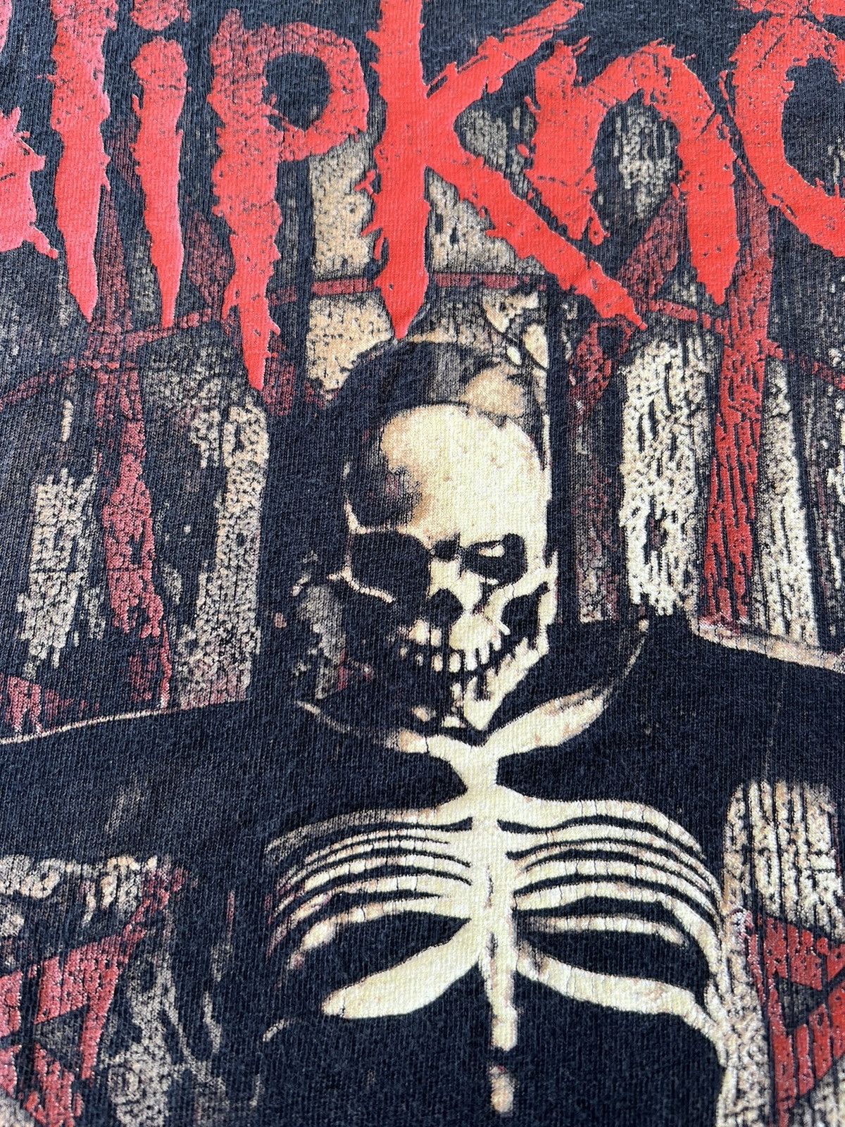 Band Tees Vintage 2017 Slipknot Promo Black Tee (Stone Sour Korn) Size US XL / EU 56 / 4 - 4 Thumbnail