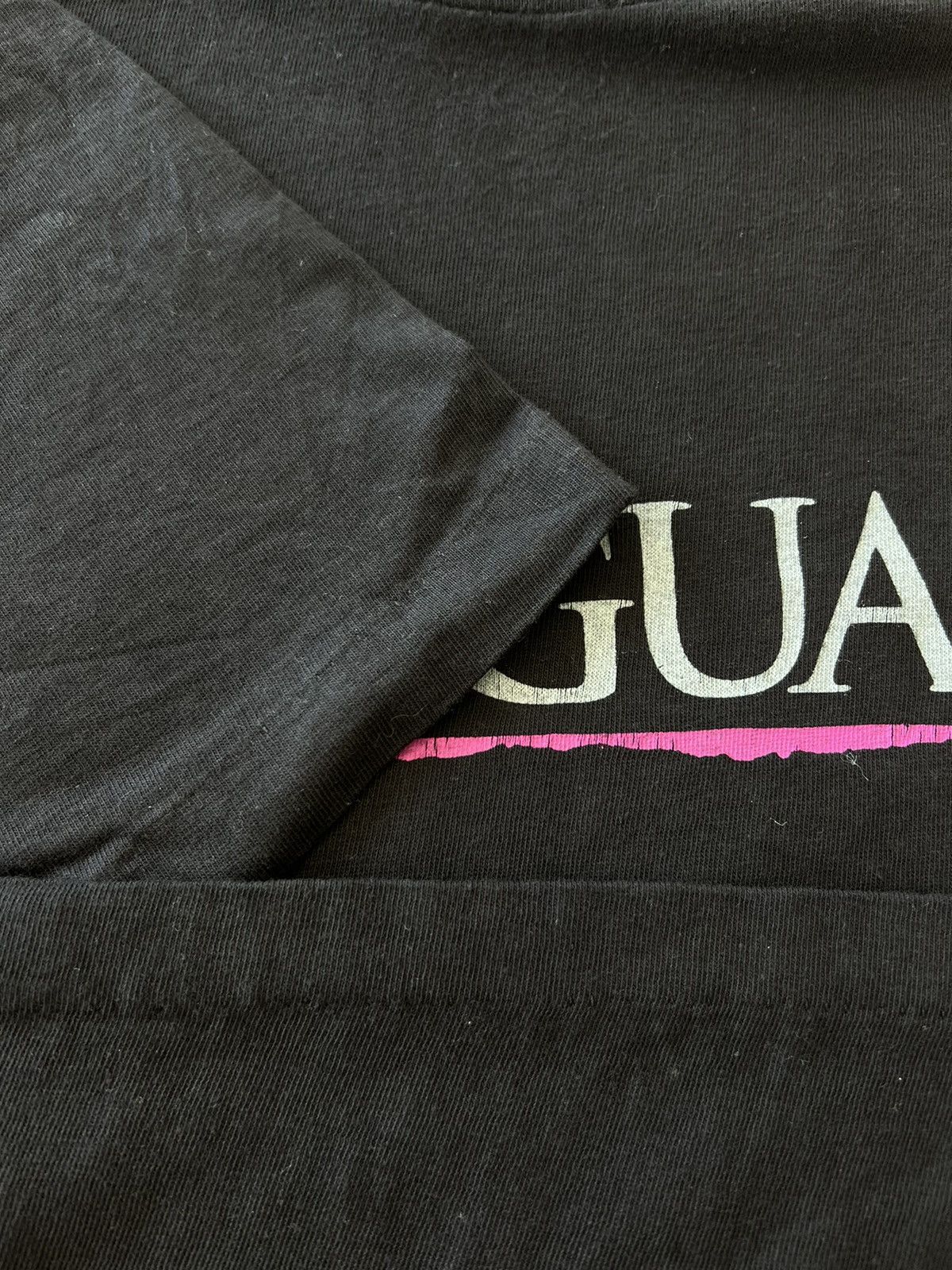 Band Tees Vintage 90s The BodyGuard Promo Movie Black Tee Size US XL / EU 56 / 4 - 5 Thumbnail