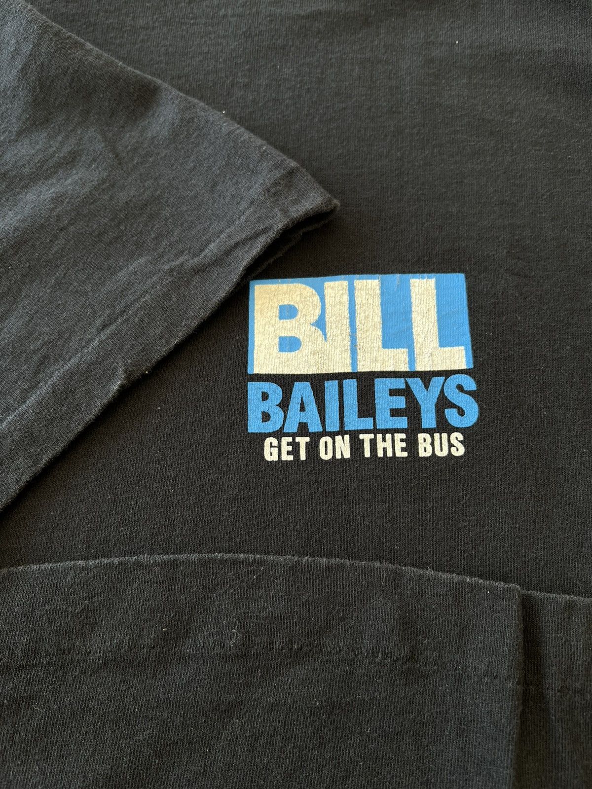 Band Tees Vintage 90s Bill Baileys Get On The Bus Single Stitch Tee Size US XL / EU 56 / 4 - 5 Thumbnail