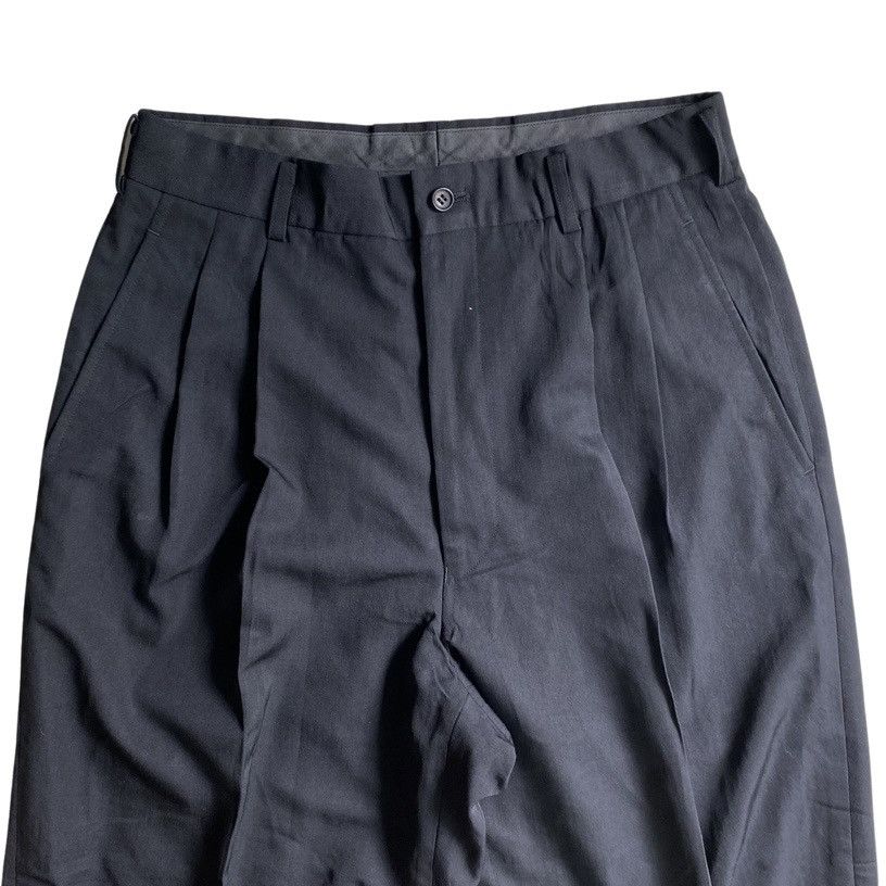 image of Comme Des Garcons x Comme Des Garcons Homme Vintage 1995 Laine Wool Balloon Pants in Black (Size 29