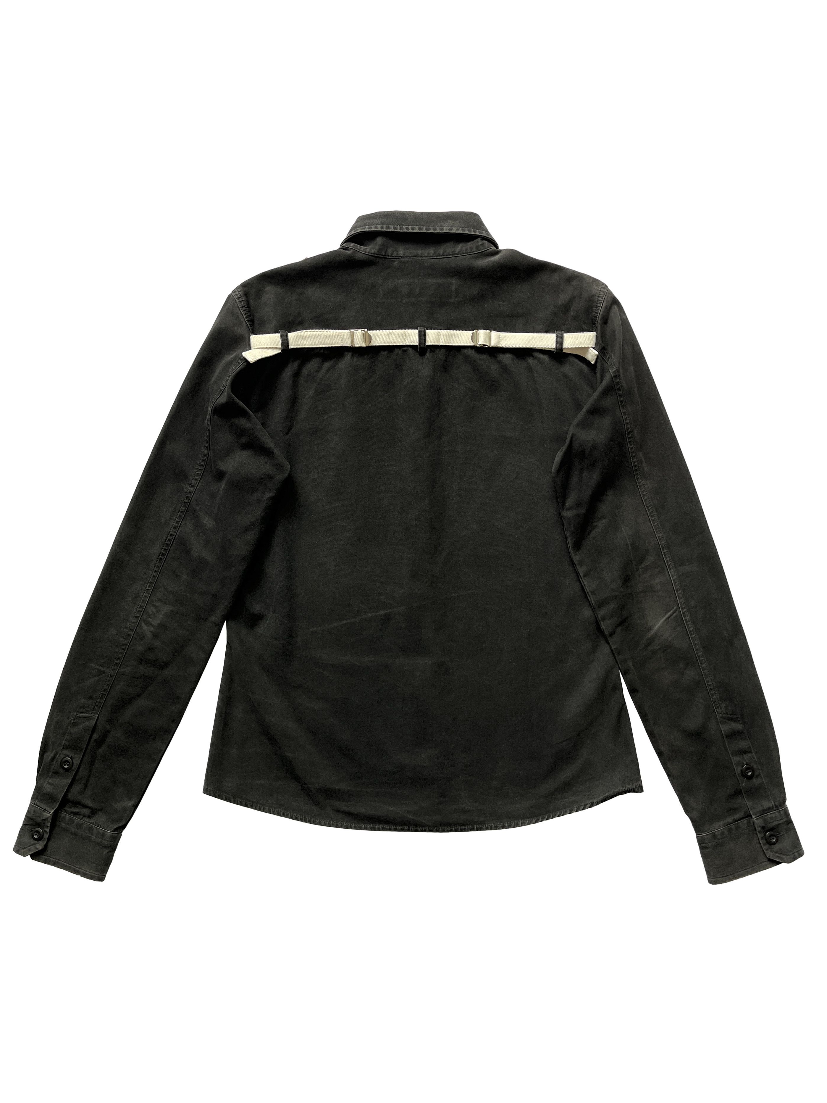 Alexander McQueen ⚡️QUICK SALE⚡️1990s' Alexander McQueen Bondage Black Shirt Size US XS / EU 42 / 0 - 2 Thumbnail