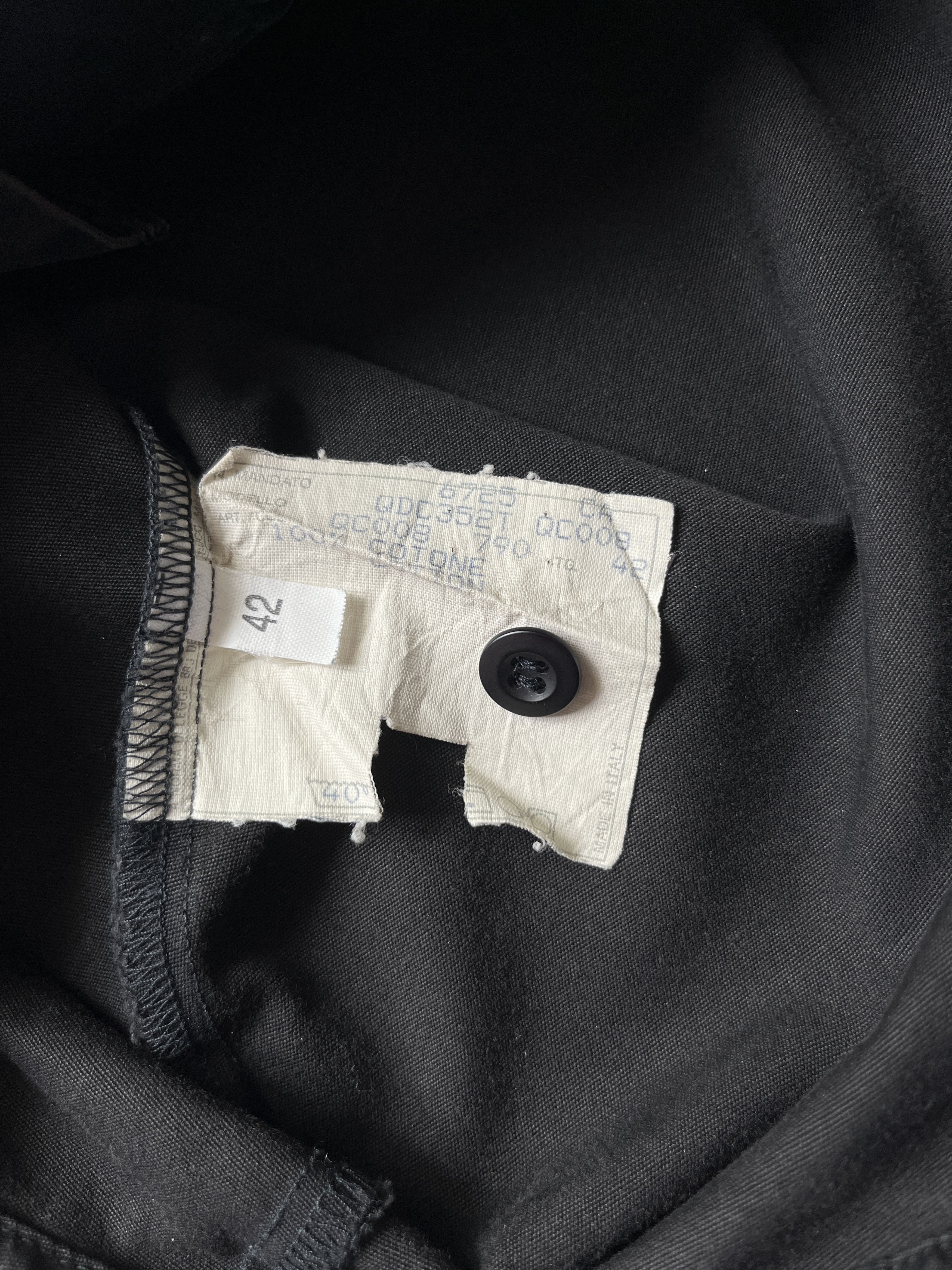 Alexander McQueen ⚡️QUICK SALE⚡️1990s' Alexander McQueen Bondage Black Shirt Size US XS / EU 42 / 0 - 5 Thumbnail