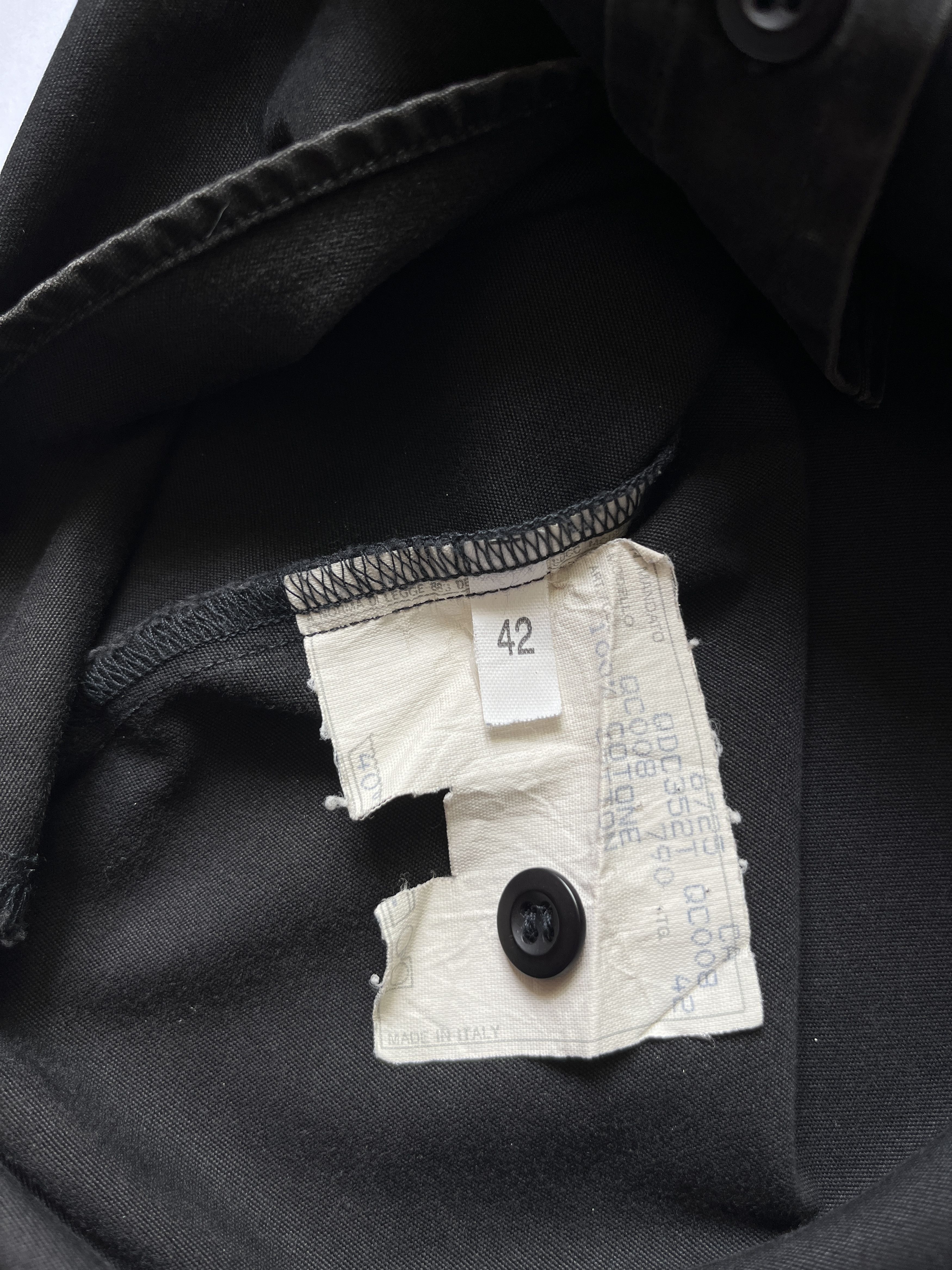 Alexander McQueen ⚡️QUICK SALE⚡️1990s' Alexander McQueen Bondage Black Shirt Size US XS / EU 42 / 0 - 4 Thumbnail