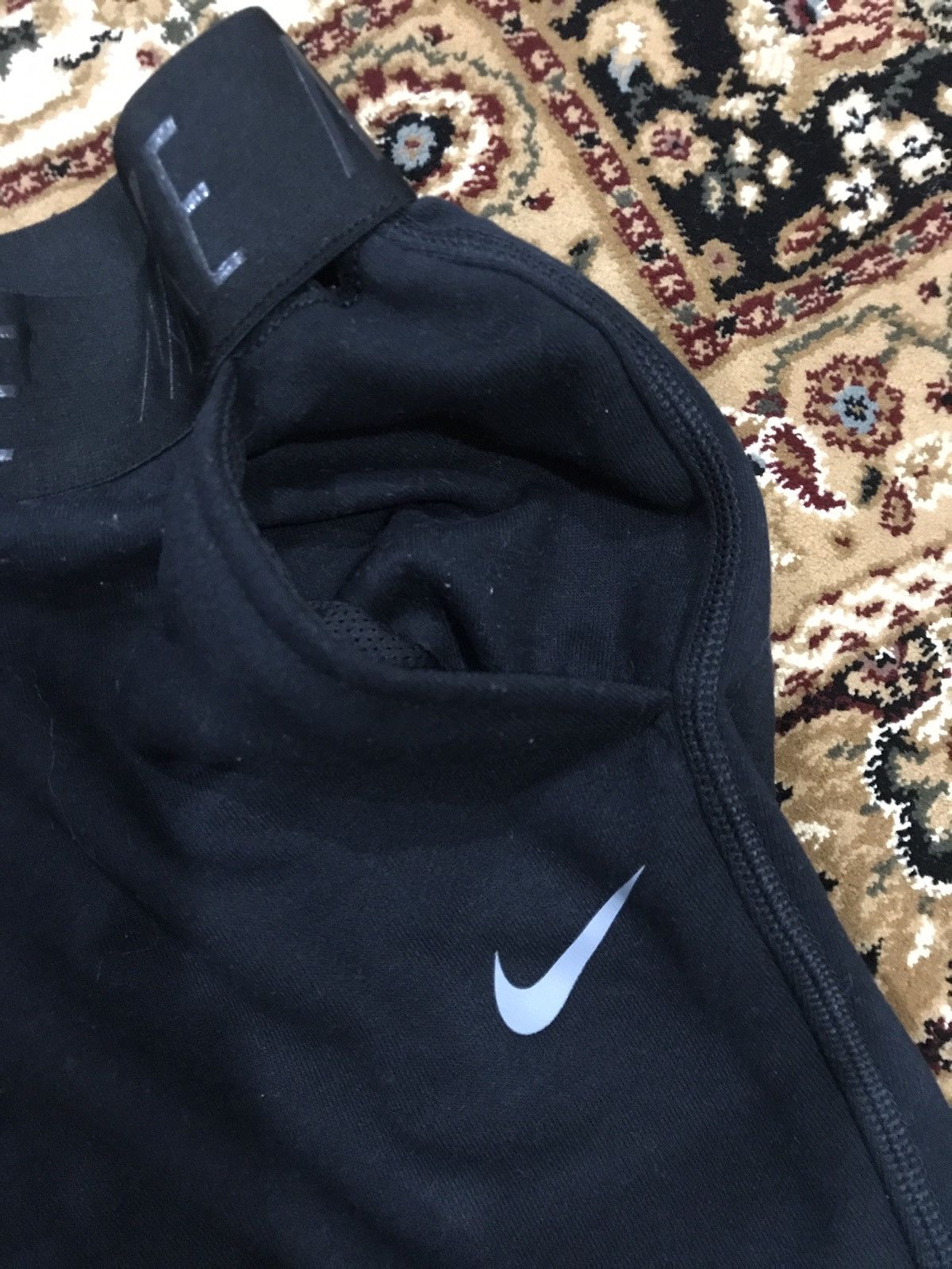 Nike Nike Black Sweatpant Size US 27 - 8 Thumbnail