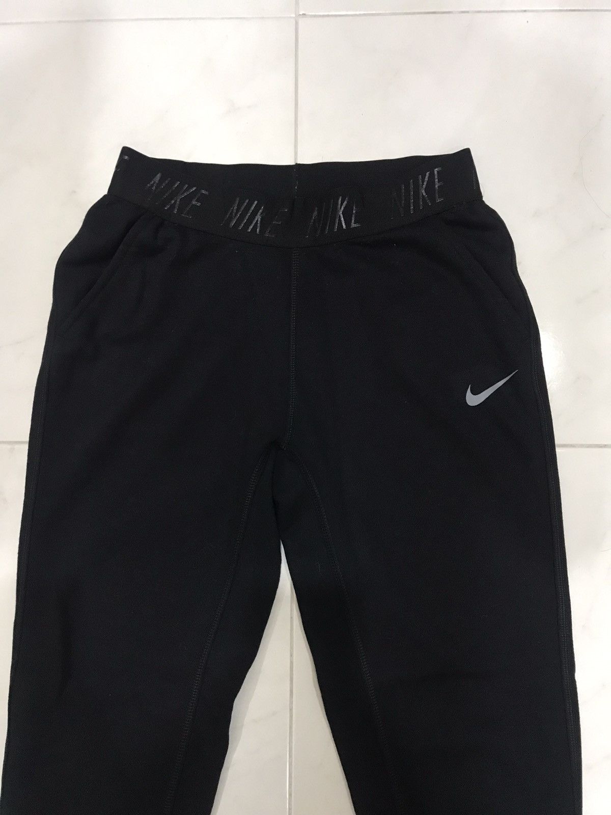 Nike Nike Black Sweatpant Size US 27 - 1 Thumbnail