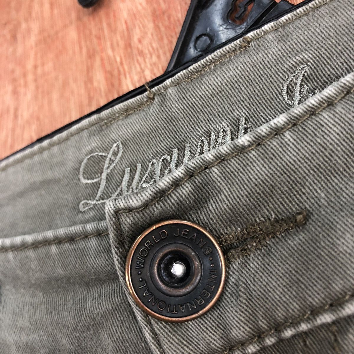 Faded Glory DLL Lexury Jeans Brown Multipocket Denim Pants #2346 Size US 28 / EU 44 - 8 Thumbnail