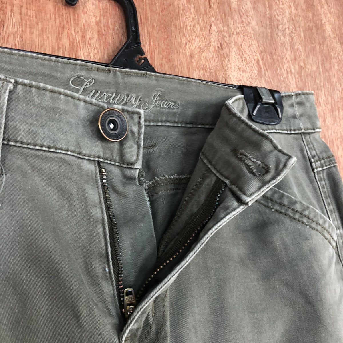 Faded Glory DLL Lexury Jeans Brown Multipocket Denim Pants #2346 Size US 28 / EU 44 - 9 Thumbnail