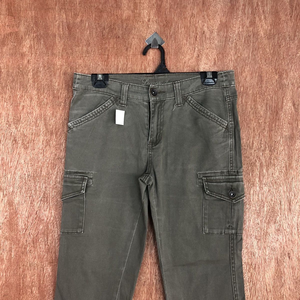 Faded Glory DLL Lexury Jeans Brown Multipocket Denim Pants #2346 Size US 28 / EU 44 - 2 Thumbnail